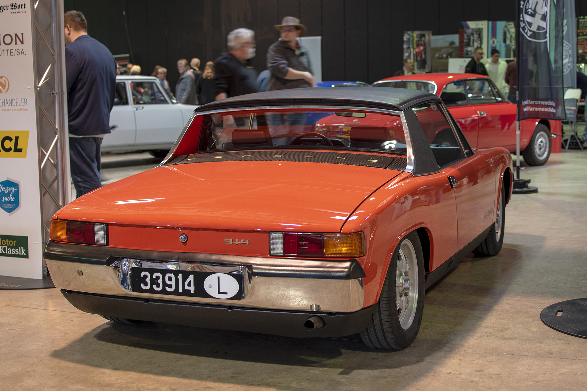 Porsche 914 arrière - Auto Jumble ,2025, Luxembourg, all thing classic
