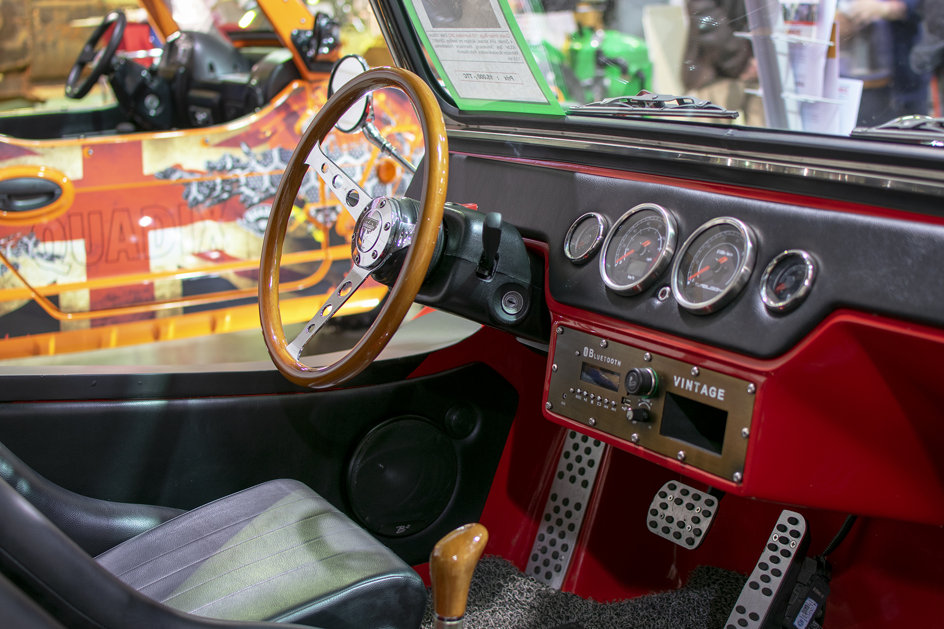 Quadix Vintage wheel - LOF, Autotojumble, Luxembourg, 2020