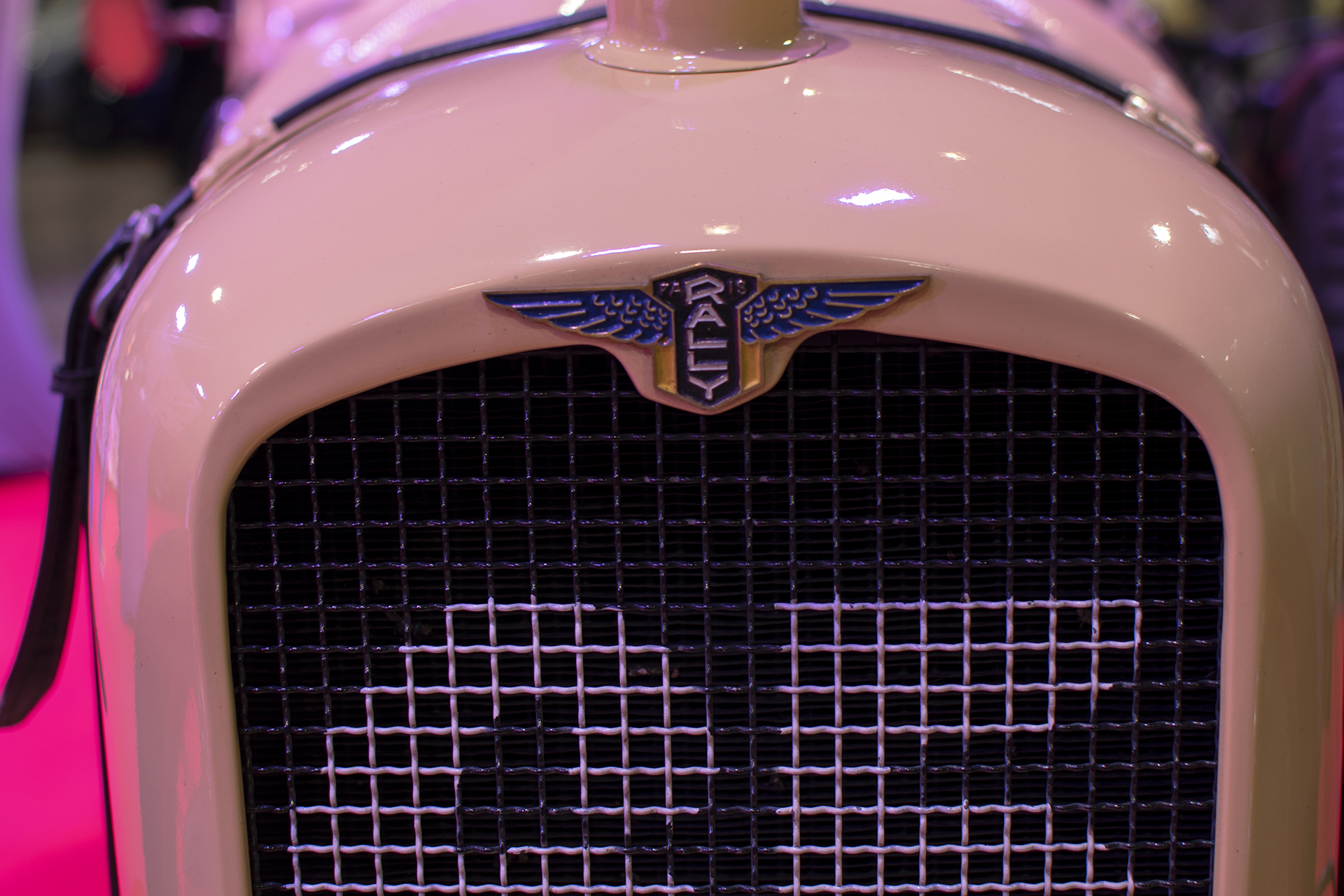 Rally modèle  R15 1932 logo - LOF, Auto Jumble ,2026, Luxembourg, all thing classic, Japan classic