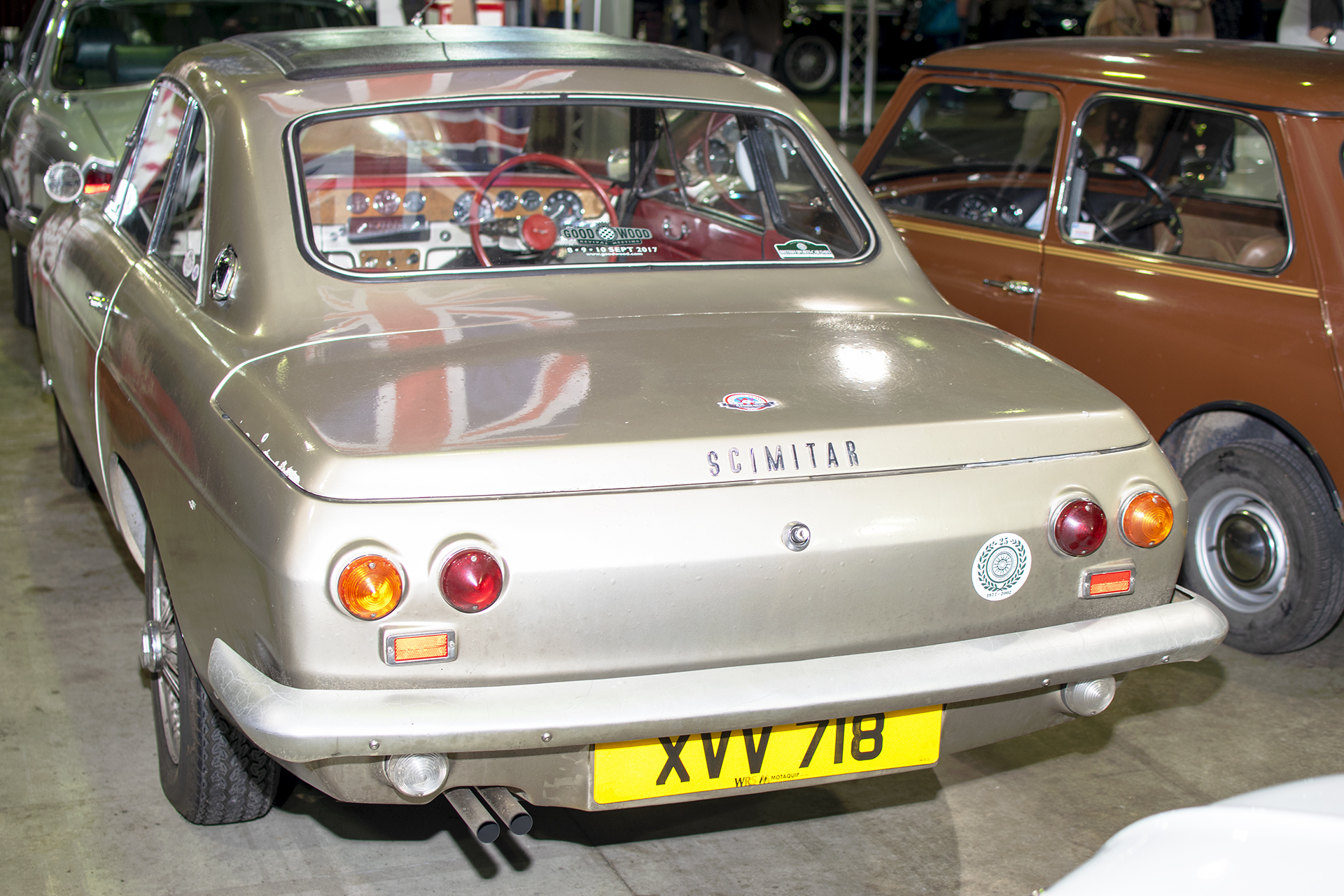 Reliant Scimitar GT SE4 back - LOF, Autotojumble, Luxembourg, 2019