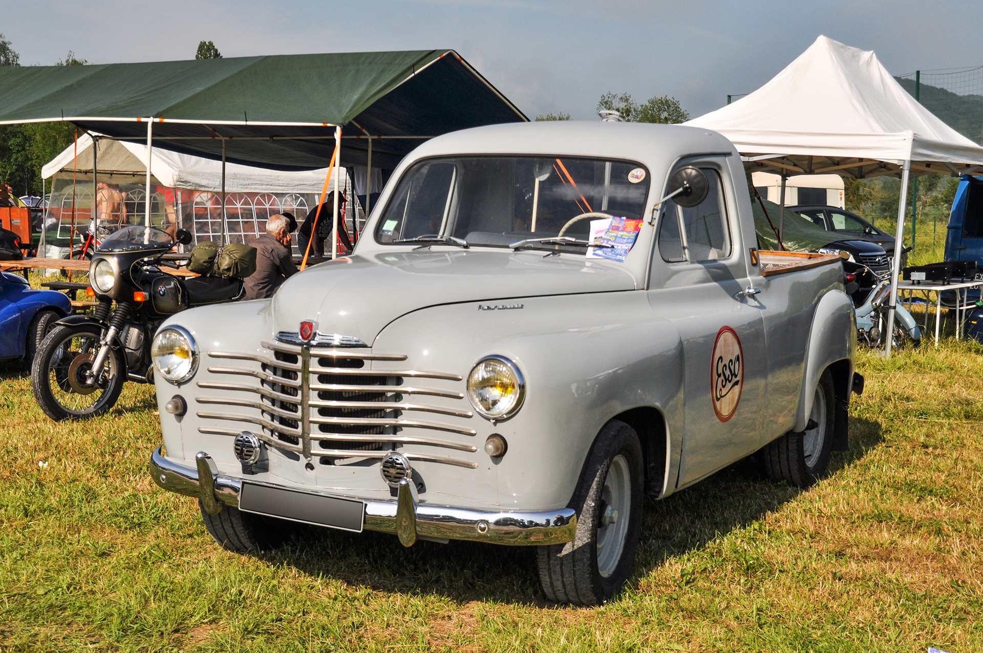 Renault Colorale - Rétro Meus'Auto 2018, Lac de la Madine