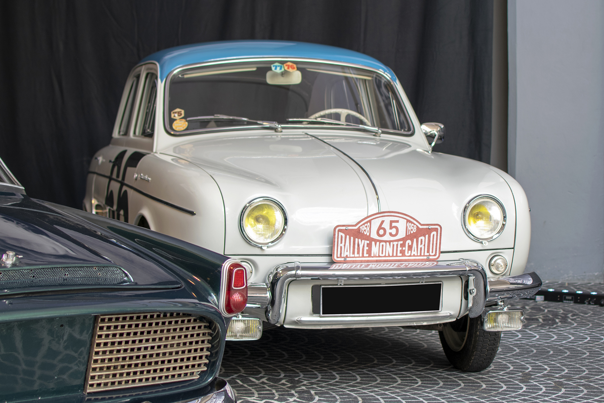 Renault Dauphine Gordini de compétition "Rallye de Monte-Carlo" 1958