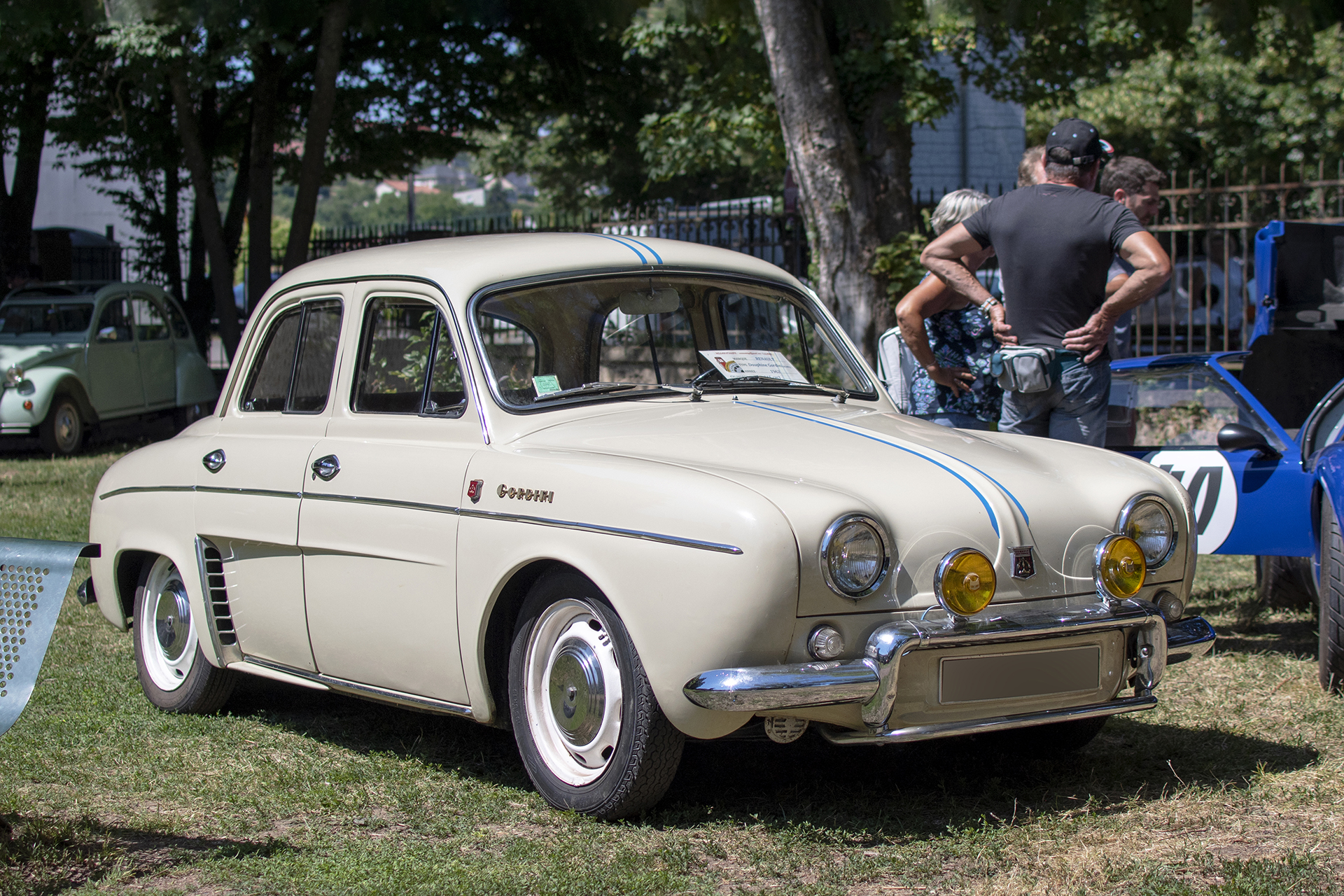 Renault Dauphine Gordini R1091 1971 - Automania ,2023,Sierck-Les-Bains, Parc Valette, Fête de la St Jean