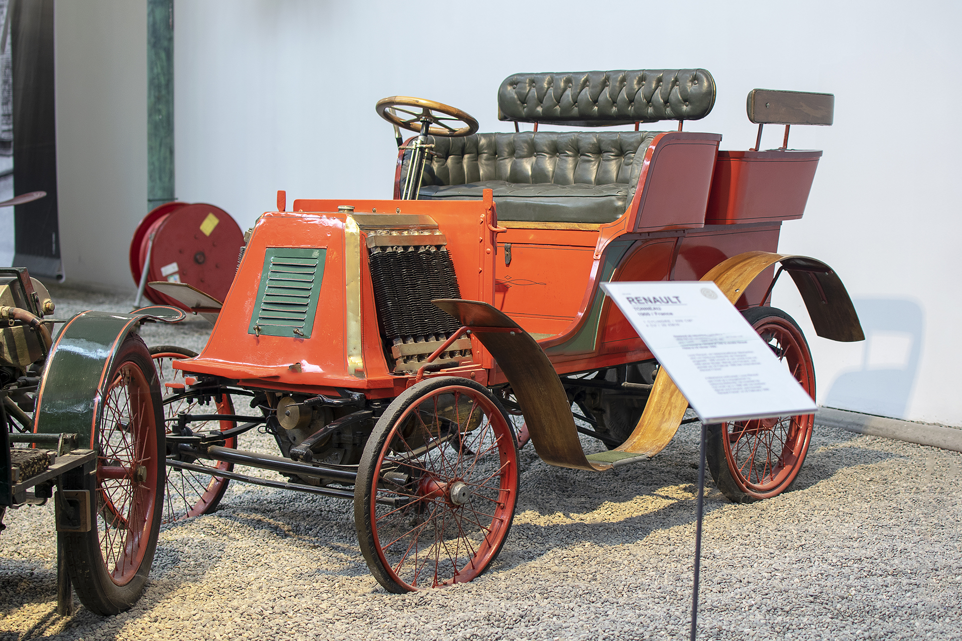 Renault tonneau 1900 - Cité de l'automobile, Collection Schlumpf, Mulhouse, 2020