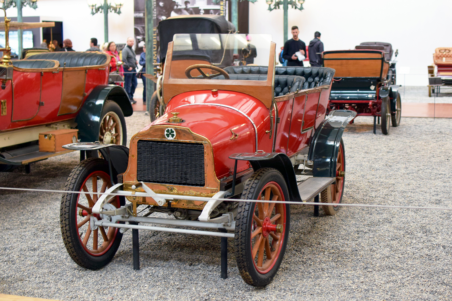 Richard-Brasier 8HP torpedo 1910 - Cité de l'automobile, Collection Schlumpf, Mulhouse