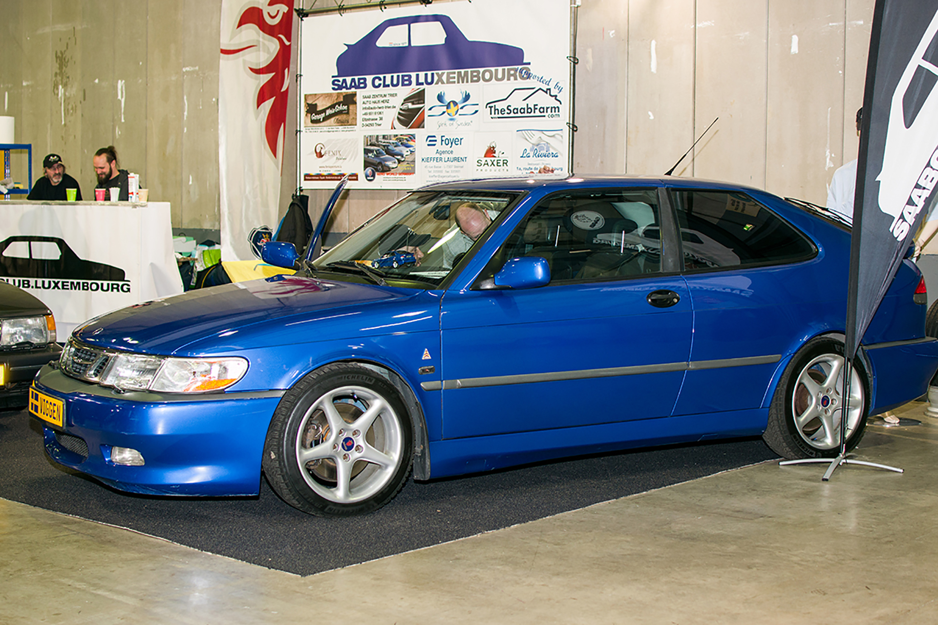 Saab 9-3 II Viggen - LOF, Autotojumble, Luxembourg, 2019
