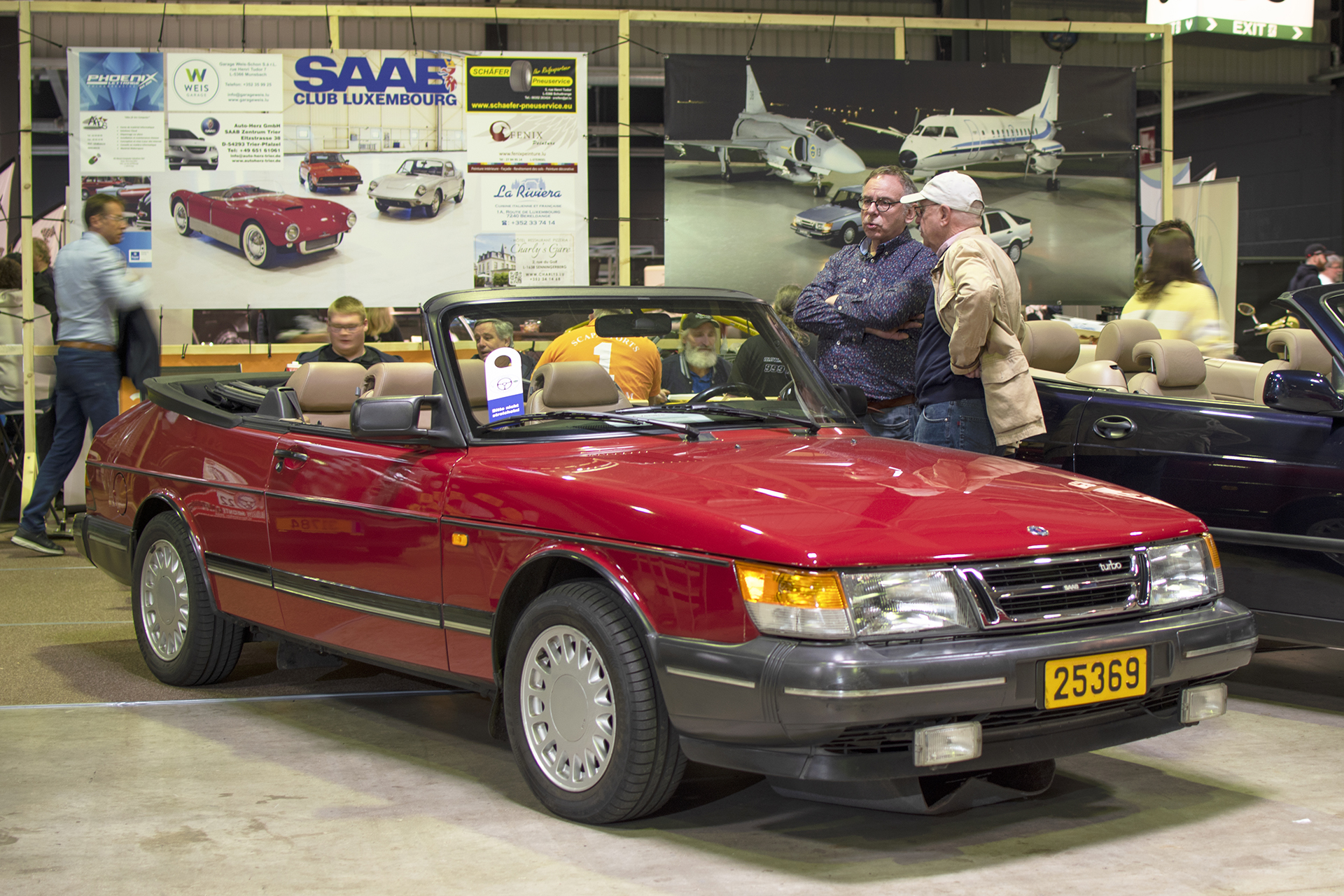 Saab 900 I Turbo cabriolet - Auto Jumble ,2025, Luxembourg, all thing classic