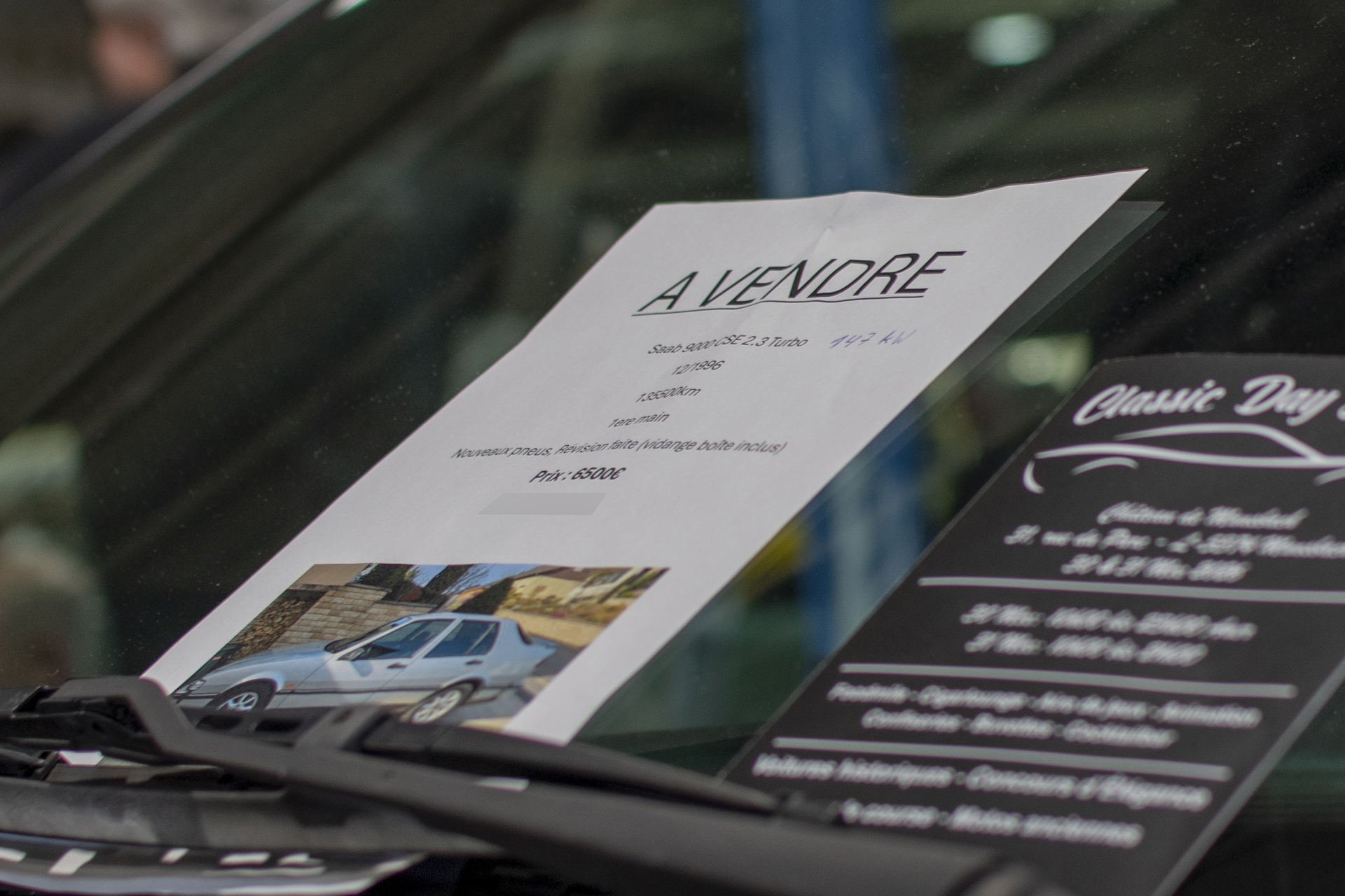 Saab 9000 CSE 2,3 turbo 1996 - LOF, Auto Jumble ,2026, Luxembourg, all thing classic, Japan classic