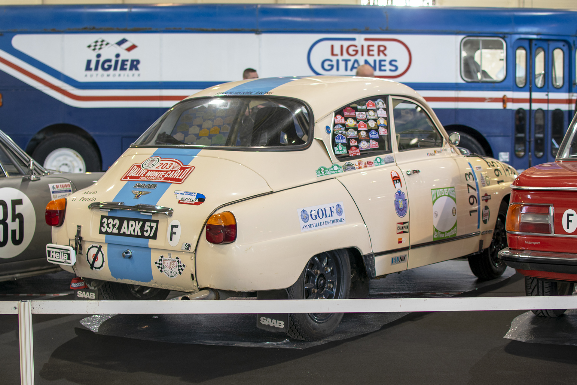 Saab 96 rallye - Salon ,Auto-Moto Classic, Metz, 2019