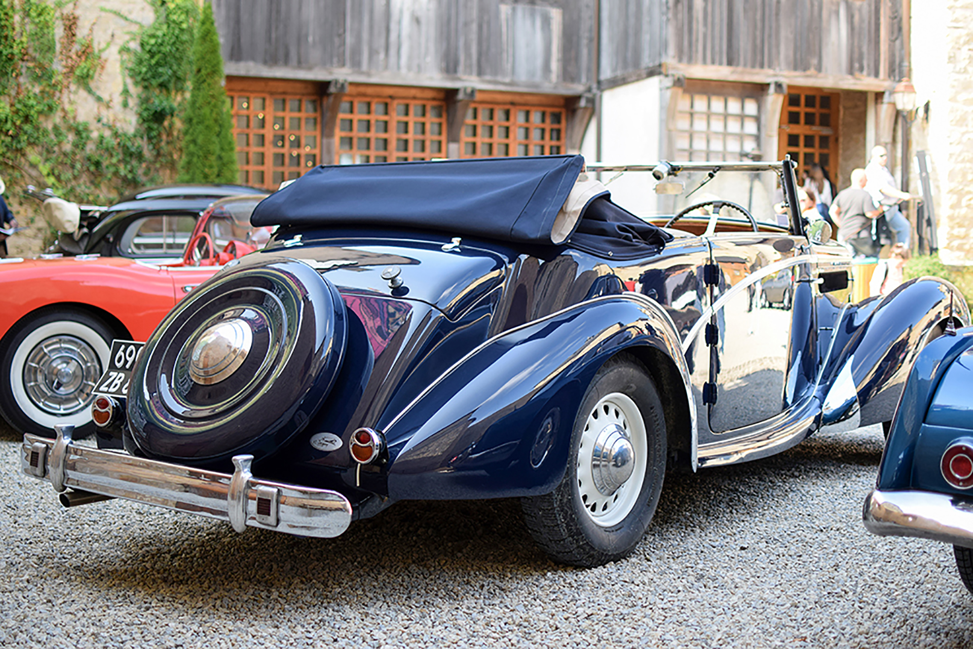 Salmson S4 E back  - Automania ,2017, Manderen, Château de Malbrouck