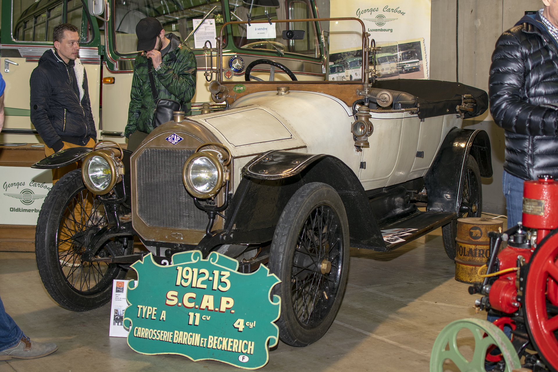 SCAP type A 1912 - LOF, Autotojumble, Luxembourg, 2019