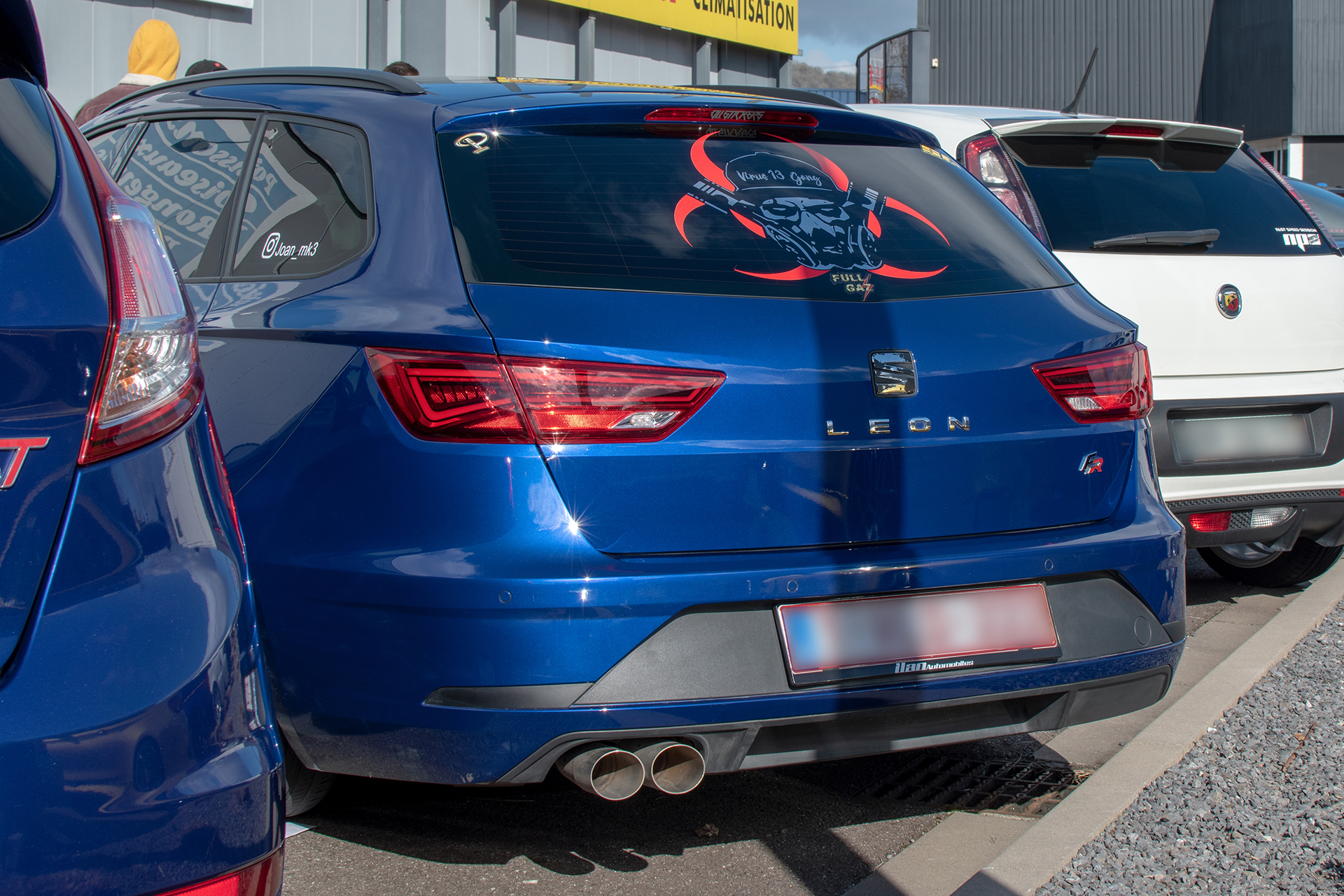 Seat León III 5F ST FR arrière - JRS Car Passion , Paye ta crêpe , Terville , février ,2023