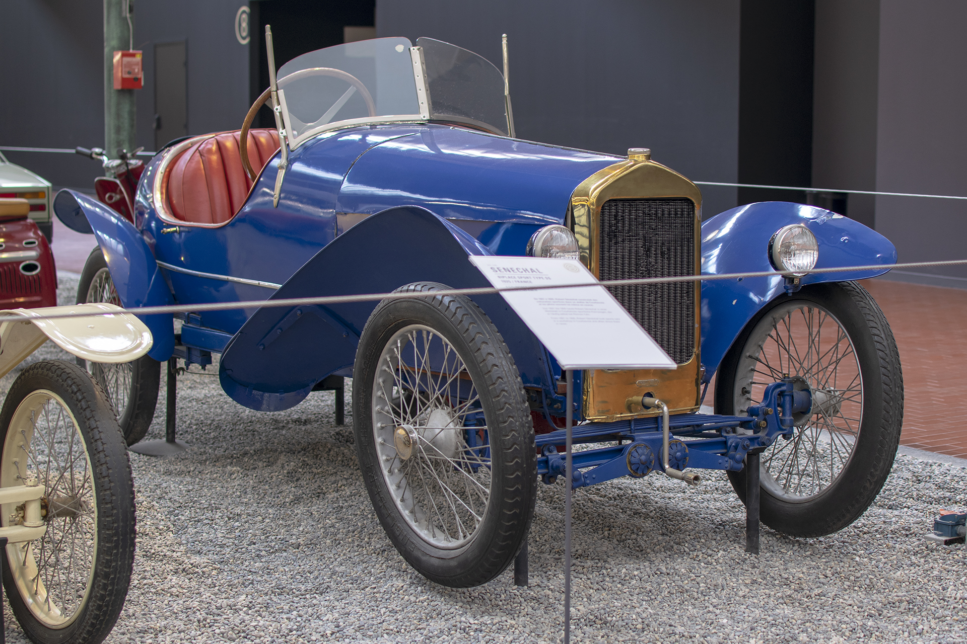 Sénéchal SS biplace sport 1925 - Cité de l'automobile, Collection Schlumpf, Mulhouse, 2020