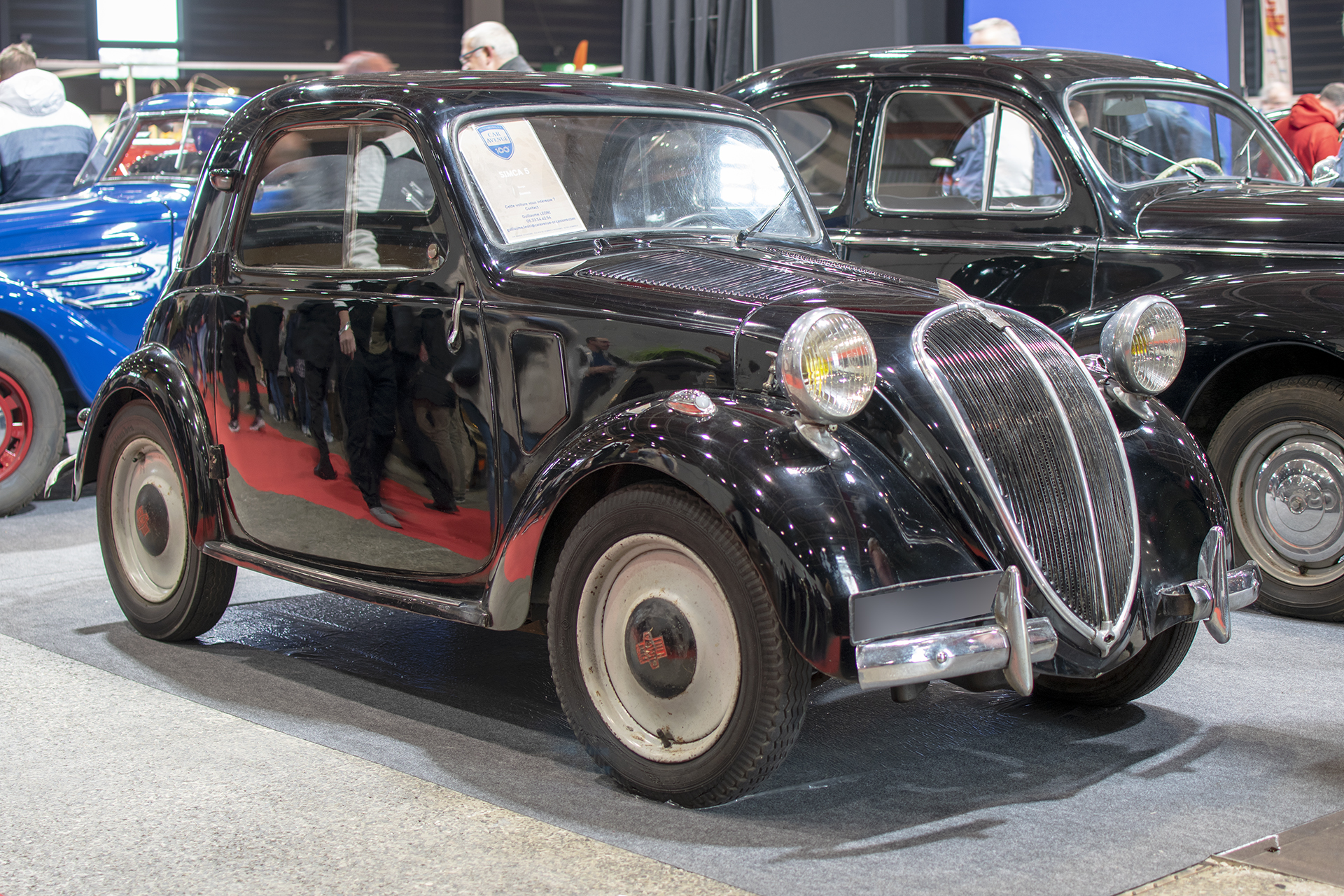 Simca 5 - Salon ,Auto-Moto Classic, Metz, 2019