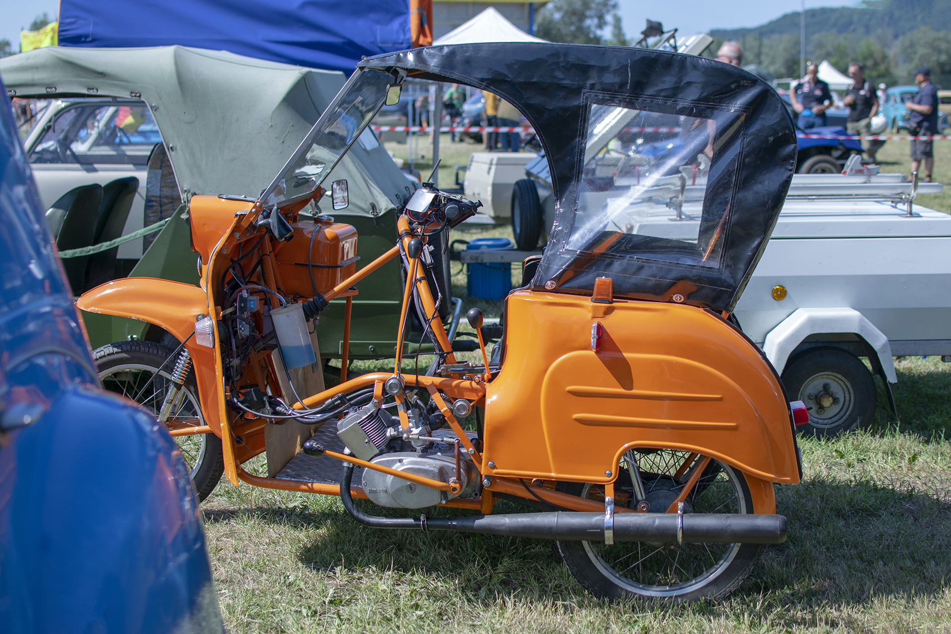 Simson Duo 4/1 side - Retro Meus'Auto 2022, Heudicourt, Lac de la Madine