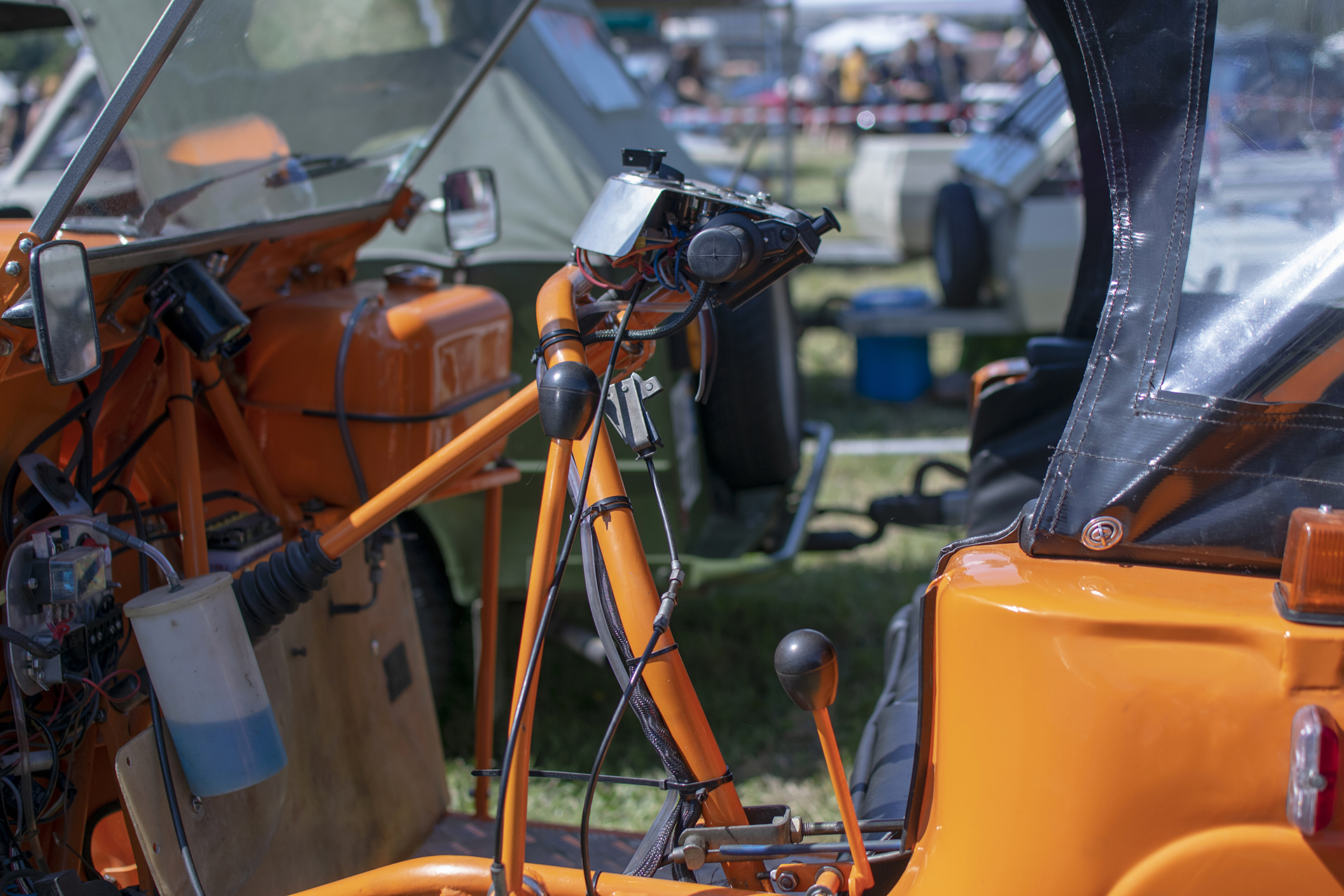 Simson Duo 4/1 handlebar - Retro Meus'Auto 2022, Heudicourt, Lac de la Madine