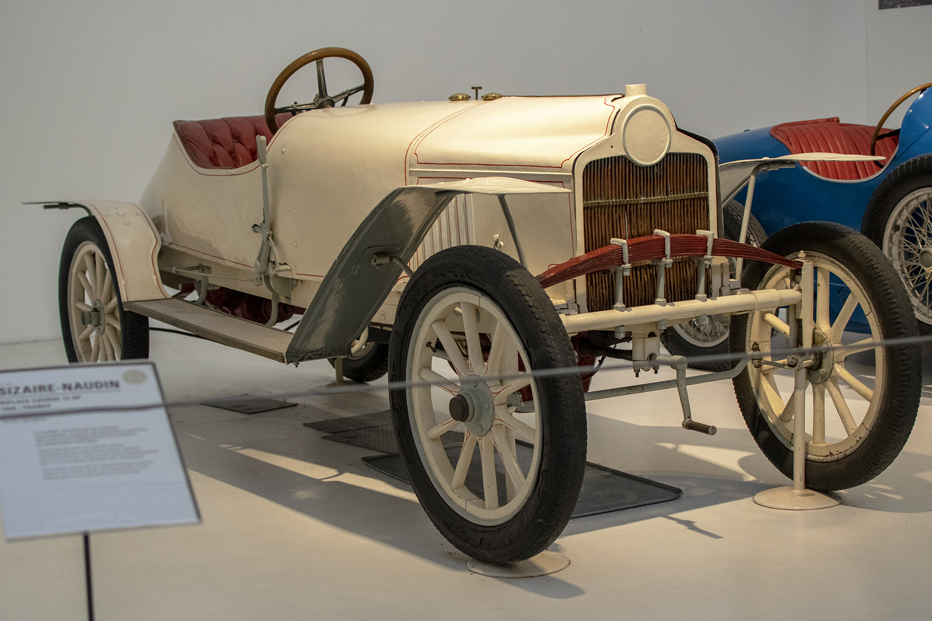 Sizaire-Naudin 12 HP biplace course 1908 - Cité de l'automobile, Collection Schlumpf, Mulhouse, 2020