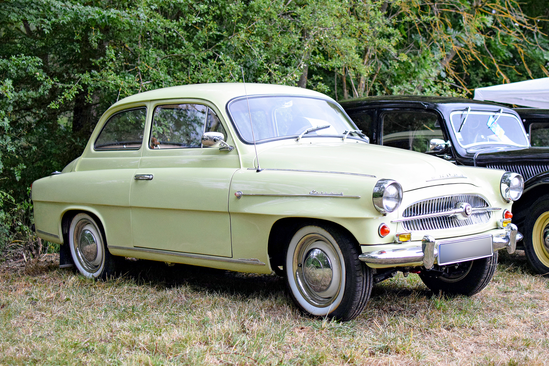 Škoda Octavia Super 1960 - Automania 2017, Edling les Anzeling, Hara du Moulin