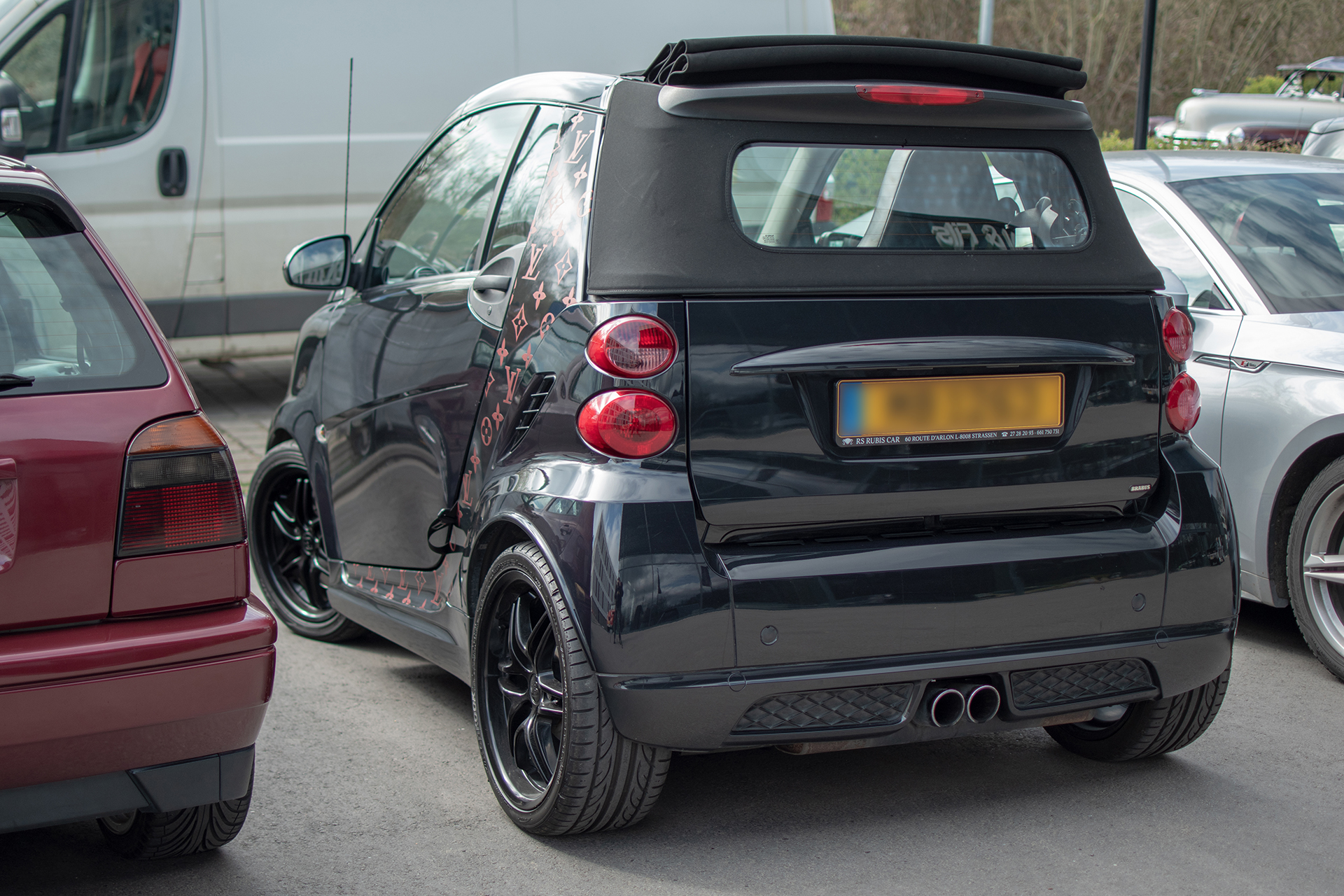 Smart Fortwo II Brabus "Louis Vuyton"