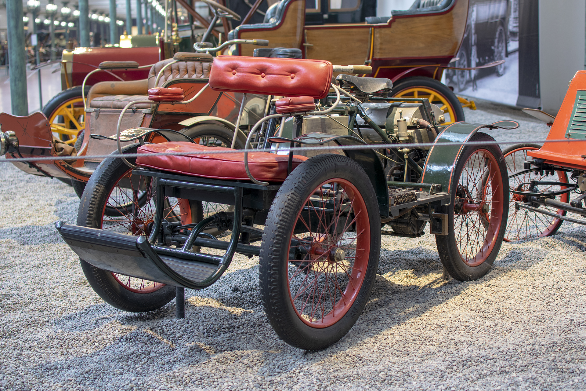 Soncin Quadricycle 1901 - Cité de l'automobile, Collection Schlumpf, Mulhouse, 2020 