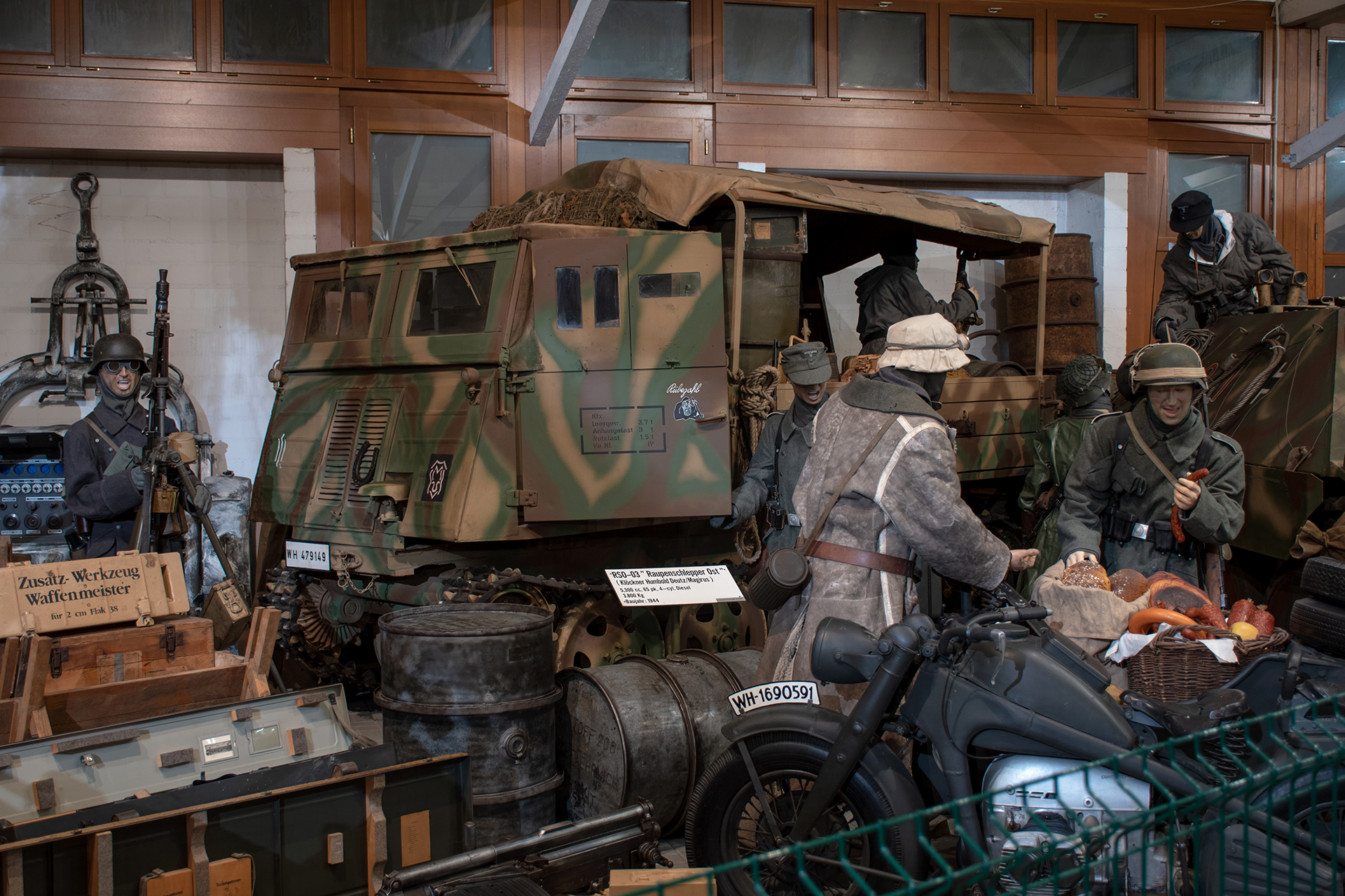 Steyr Raupenschlepper Ost  RSO-03 1944 - Musée National d'Histoire Militaire, Diekirch