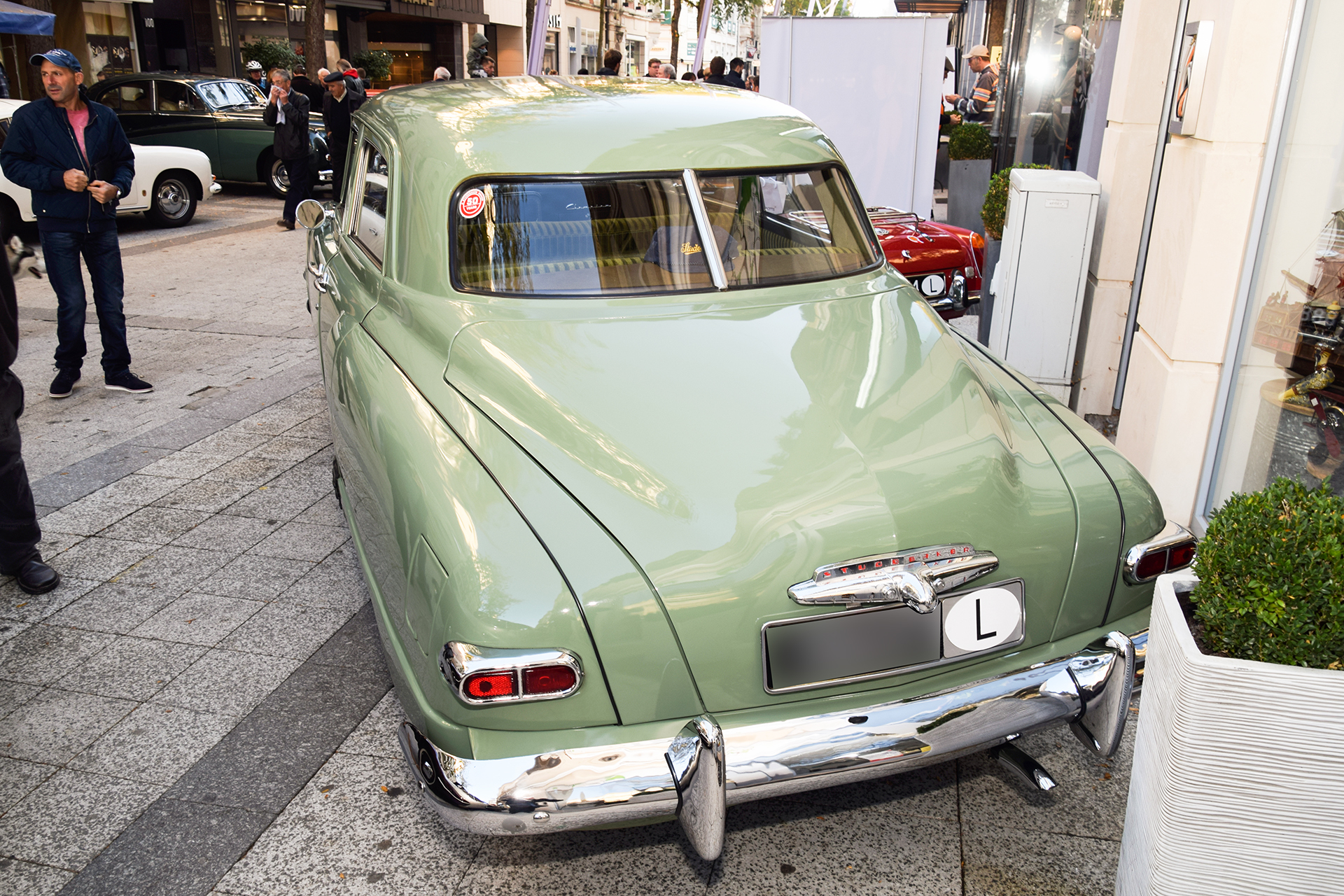 Studebaker Champion III back - LOF Oldtimer Breakfast Esch-sur-Alzette 2018