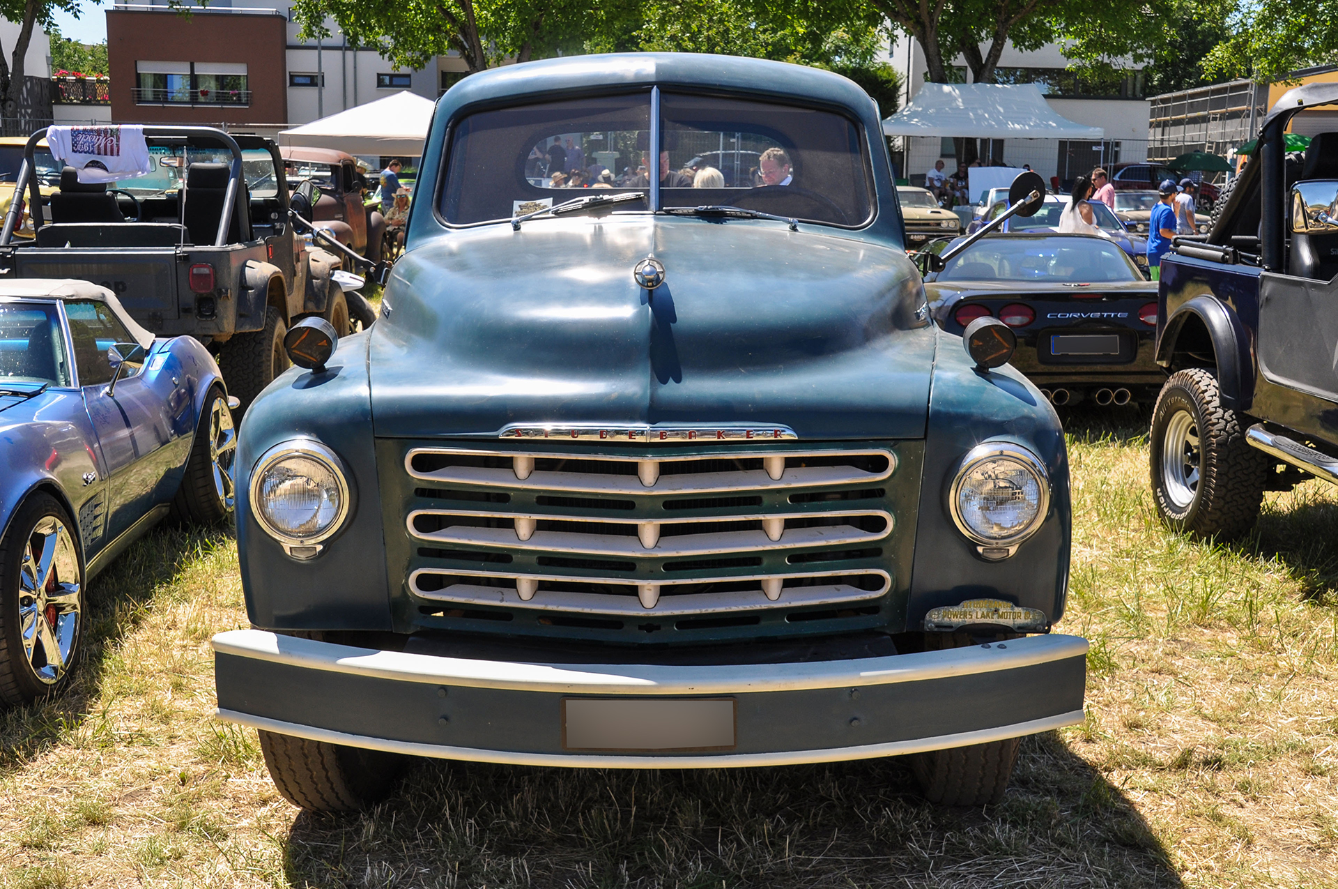 Studebaker série E front - American Roadrunners 2018, Stadtbredimus