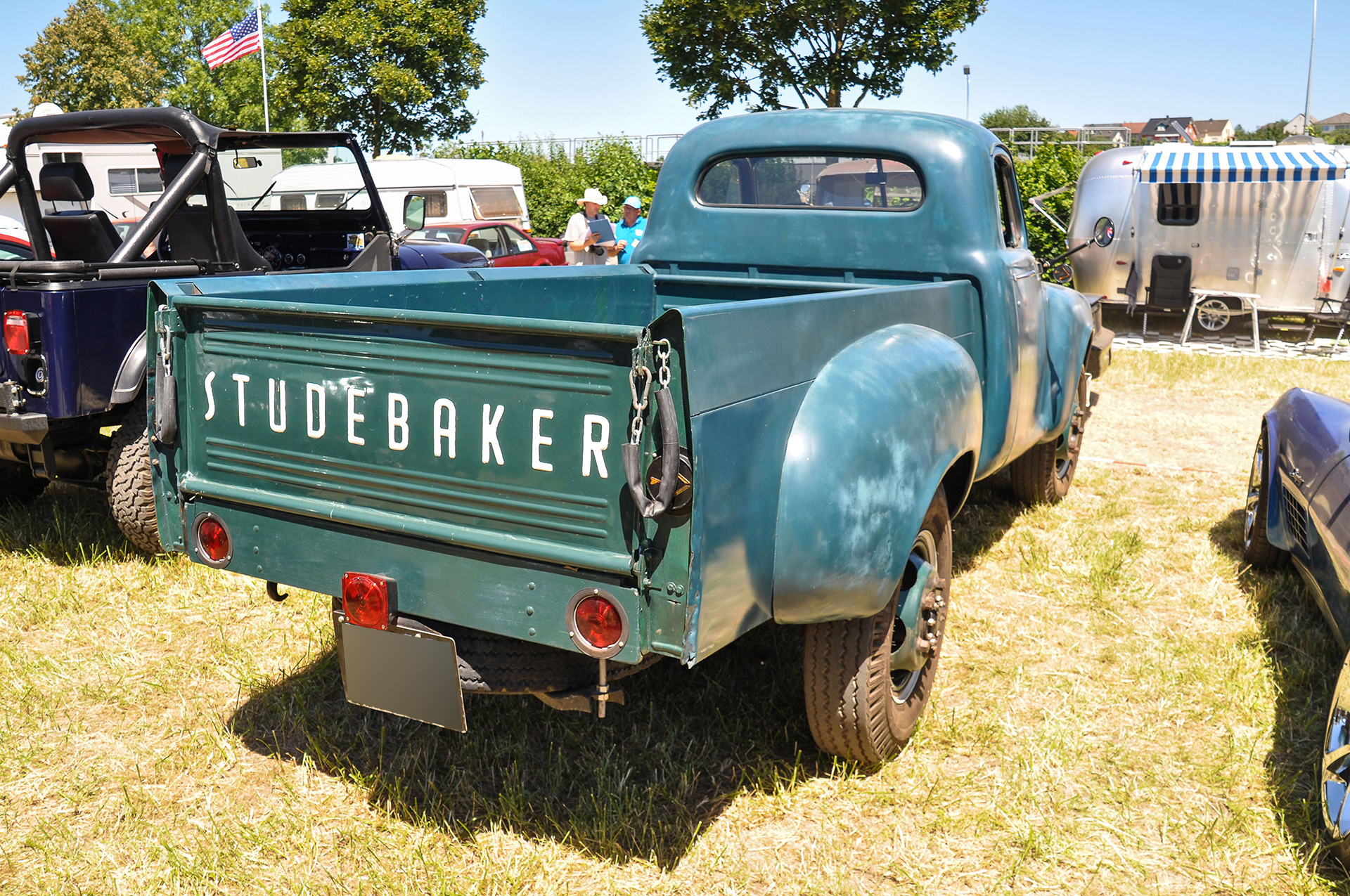 Studebaker série E back - American Roadrunners 2018, Stadtbredimus