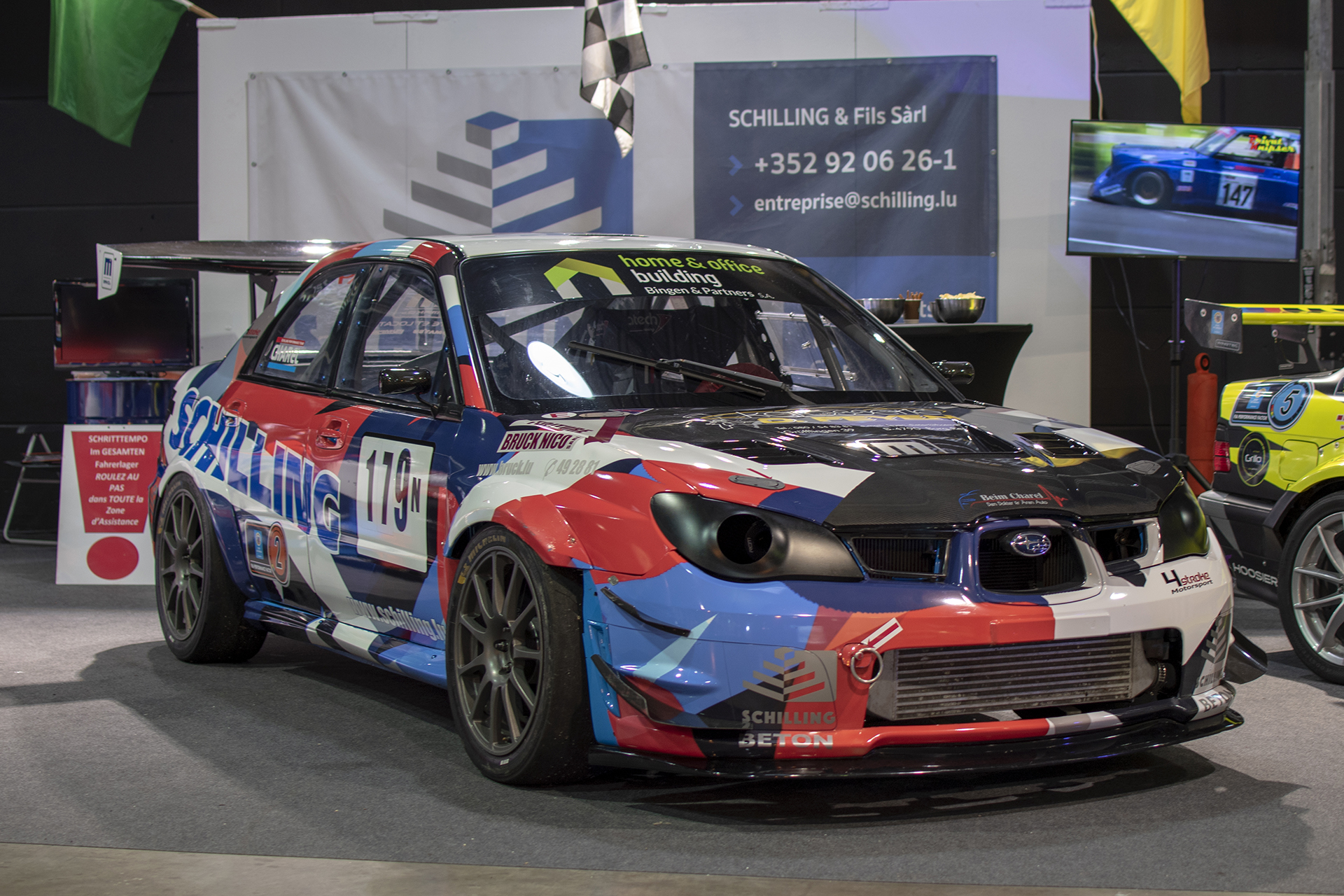 Subaru Impreza II GD/GG WRX de compétition Course de côtes (Charel) - International Motor Show ,2023 ,Luxembourg