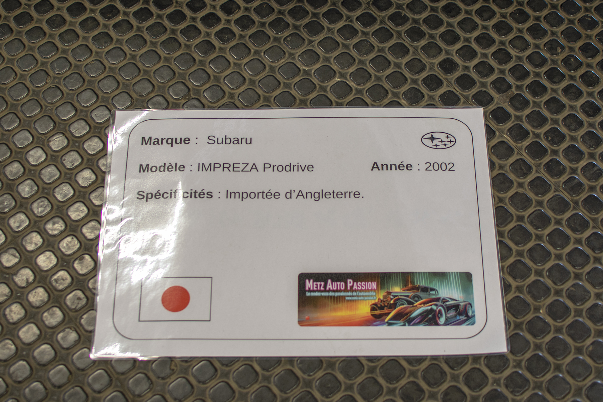 Subaru Impreza III GE/GH/GR WRX STI Prodrive 2002 - Metz ,Auto Passion ,2025
