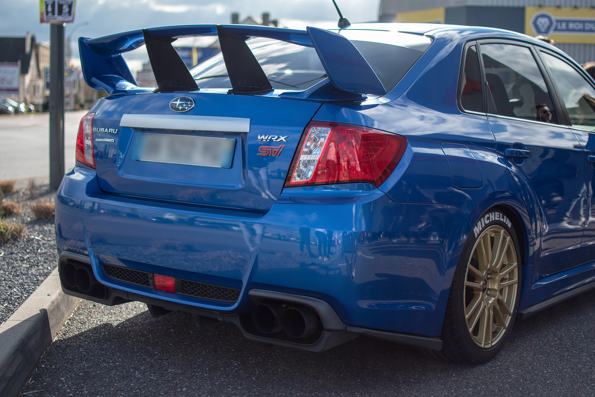 Subaru Impreza III GE/GH/GR WRX STi arrière - JRS Car Passion , Paye ta crêpe , Terville , février ,2023