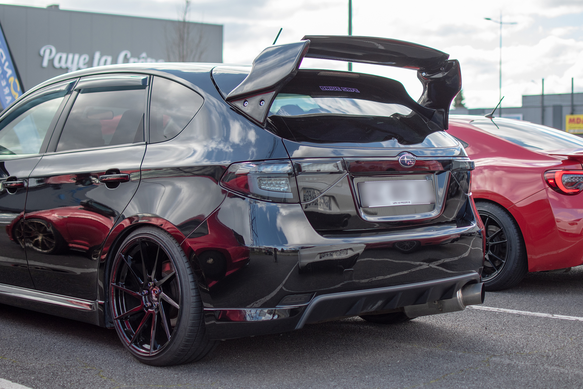 Subaru Impreza IIi GE/GH/GR WRX arrière - JRS Car Passion , Paye ta crêpe , Terville , février ,2023