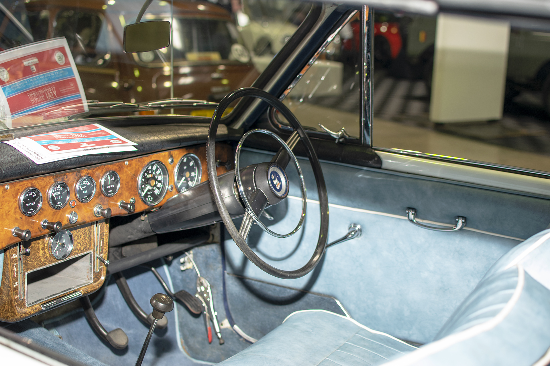 Sunbeam Rapier III/IIIA wheel - LOF, Autotojumble, Luxembourg, 2019