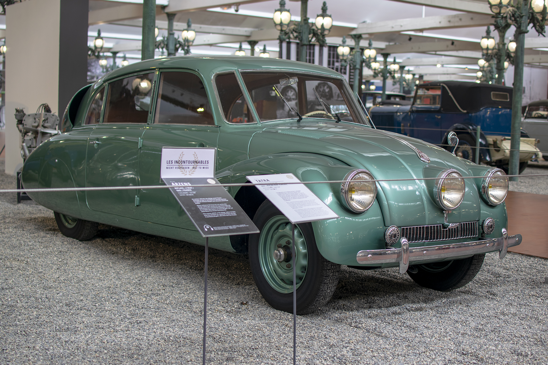 Tatra 87 limousine 1937 - Cité de l'automobile, Collection Schlumpf, Mulhouse, 2020