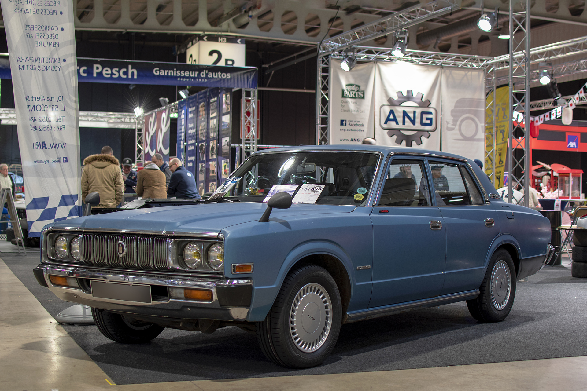 Toyota Crown V 1977 - LOF, Auto Jumble ,2026, Luxembourg, all thing classic, Japan classic Toyota Crown V 1977 - LOF, Auto Jumble ,2026, Luxembourg, all thing classic, Japan classic