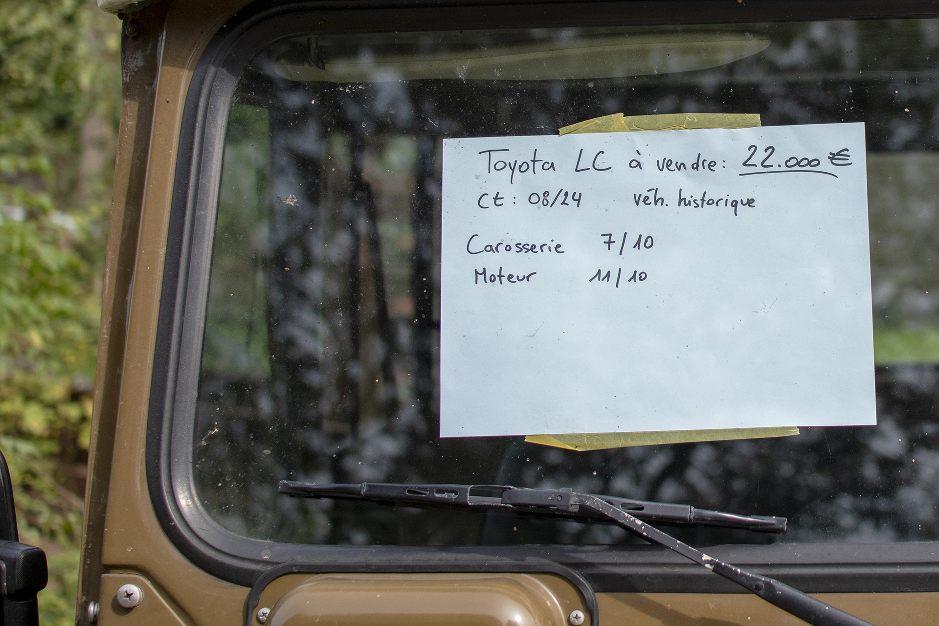 Toyota Land Cruiser série 40 infos - Vintage & Hystory Vehicles by Kiwanis, Lasauvage ,septembre ,2023