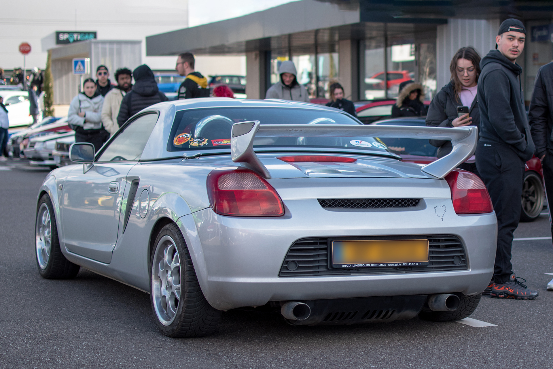 Toyota MR MkIII arrière - JRS Car Passion , Paye ta crêpe , Terville , février ,2023