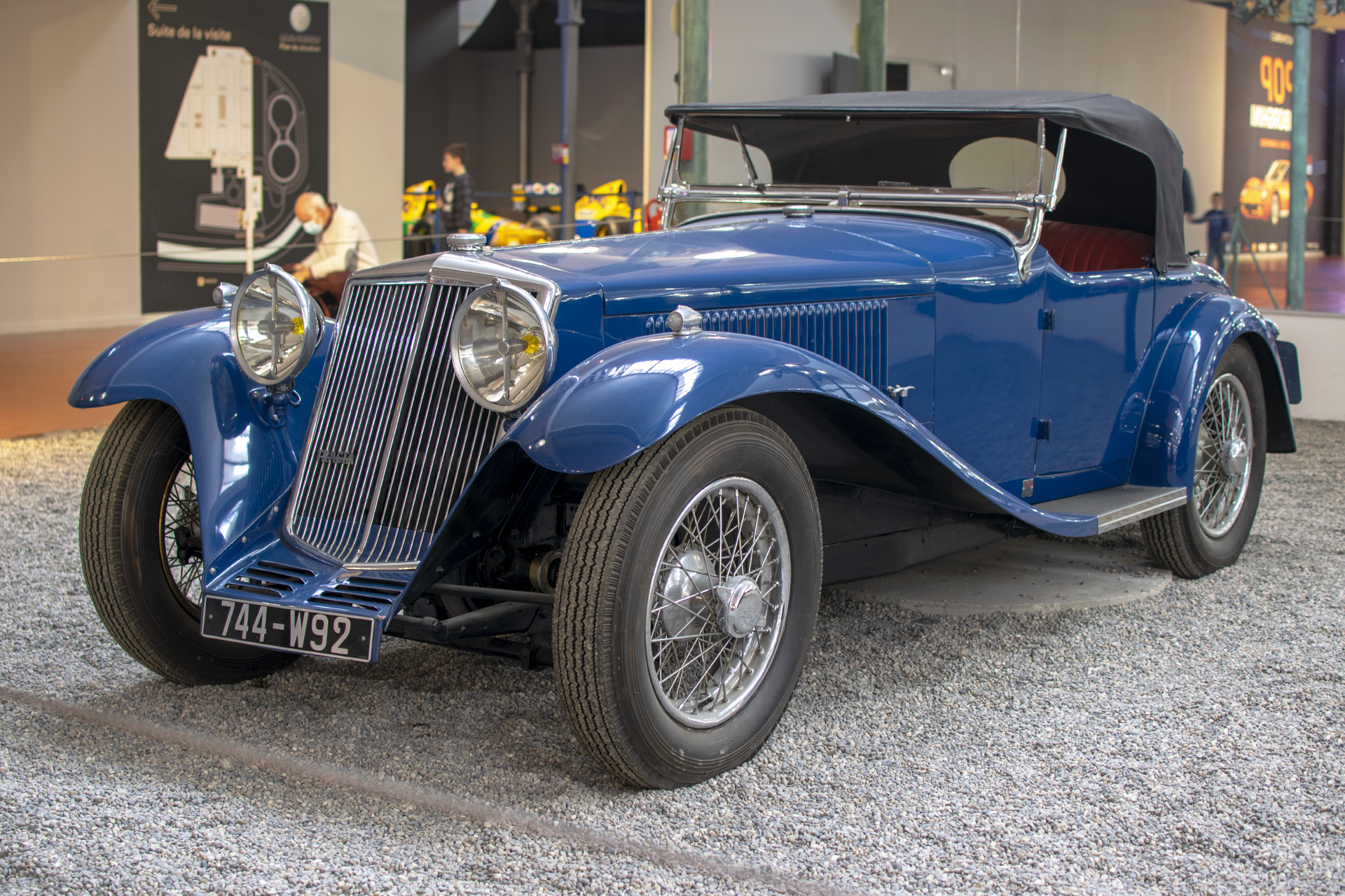 Tracta E1 Convertible 1930 - Cité de l'automobile, Collection Schlumpf, Mulhouse, 2020