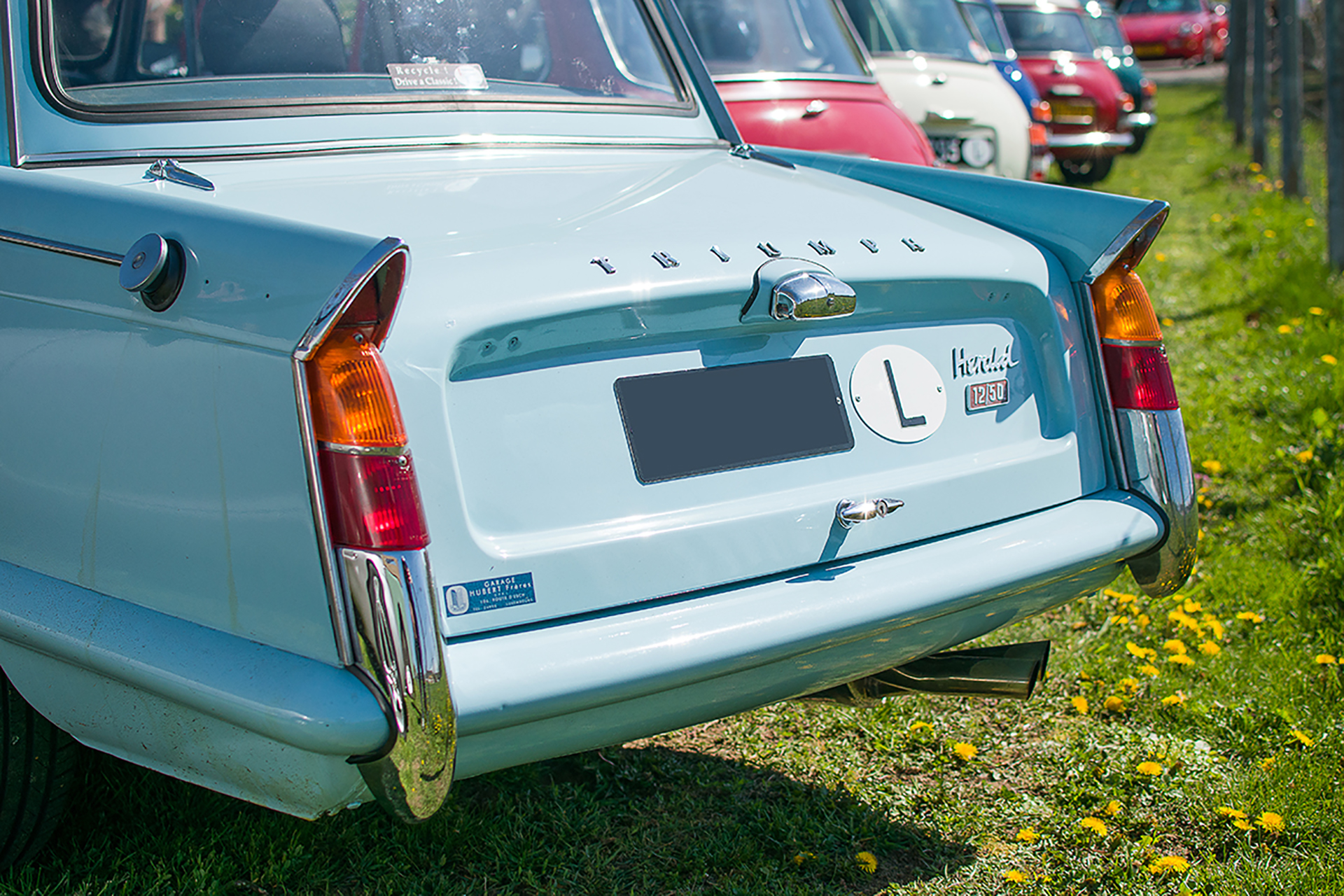 Triumph Herald 12/50 arrière - LOF ,Oldtimer Breakfast ,Mamer ,2019