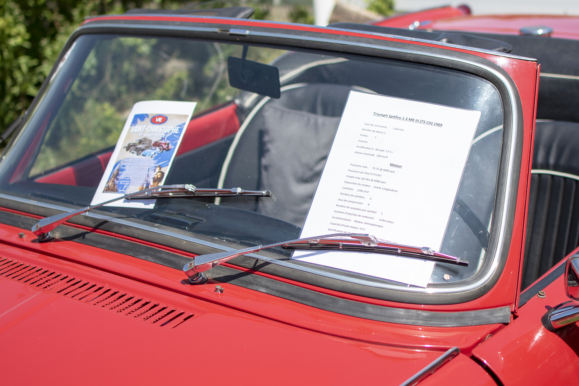 Triumph Spitfire III MK3 1969 infos - Automania 2025, Edling, Hara du Moulin 