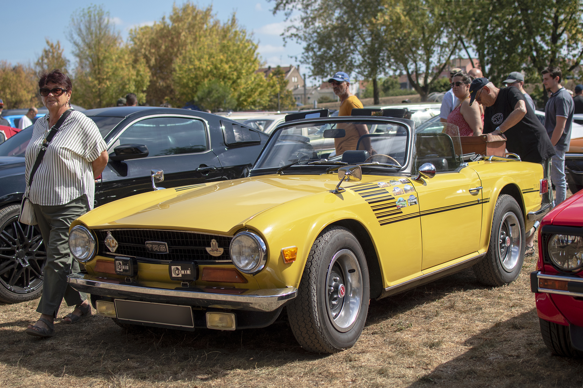 Triumph TR6 - Rêve américain, Ballastière Meeting, Hagondange, 2025