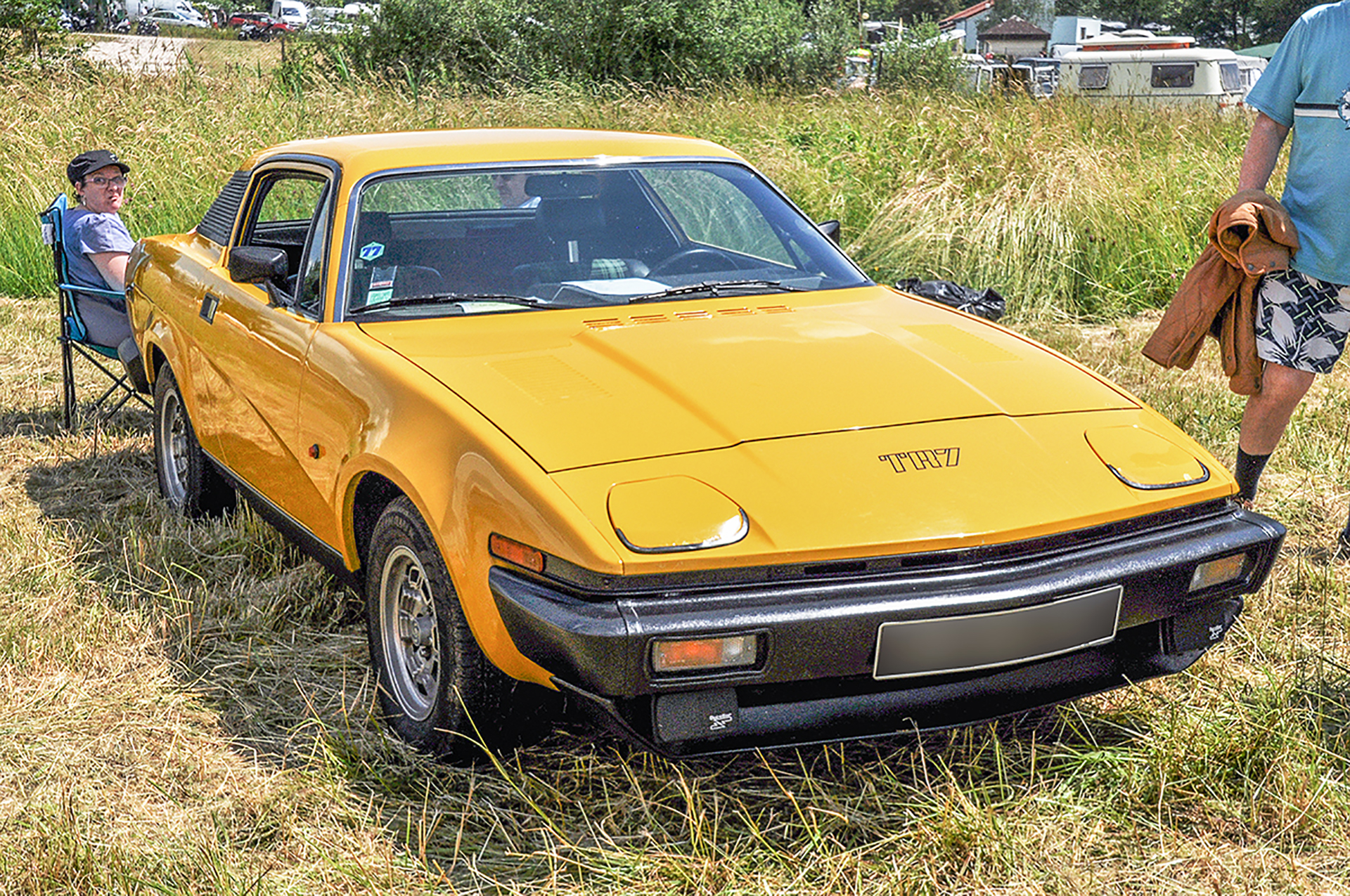 Triumph TR7 1977 - Rétro Meus'Auto 2018, Lac de la Madine
