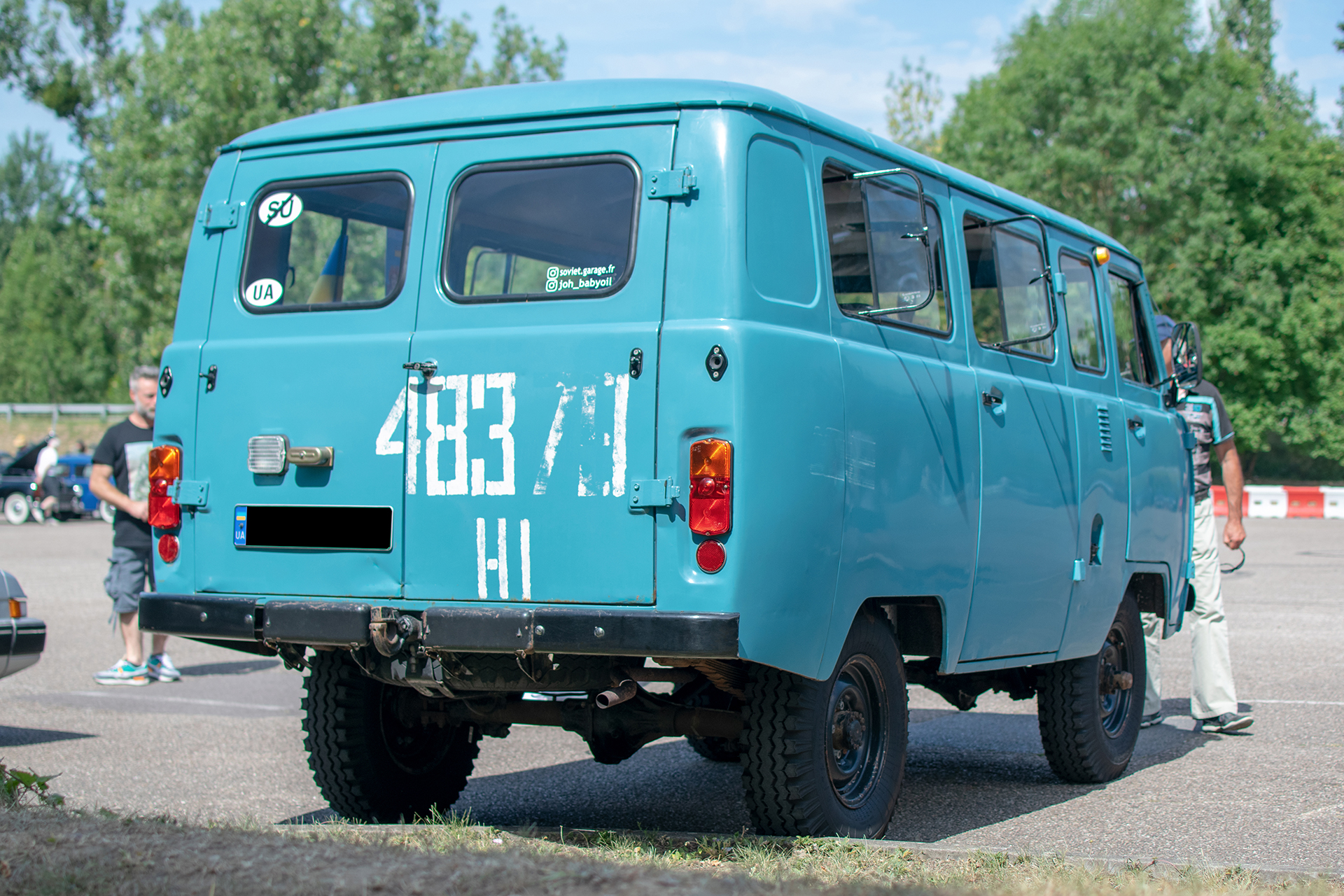 UAZ SGR  back - Voitures & Mob's Anciennes et Sportives 2022 St-Julien-les-Metz