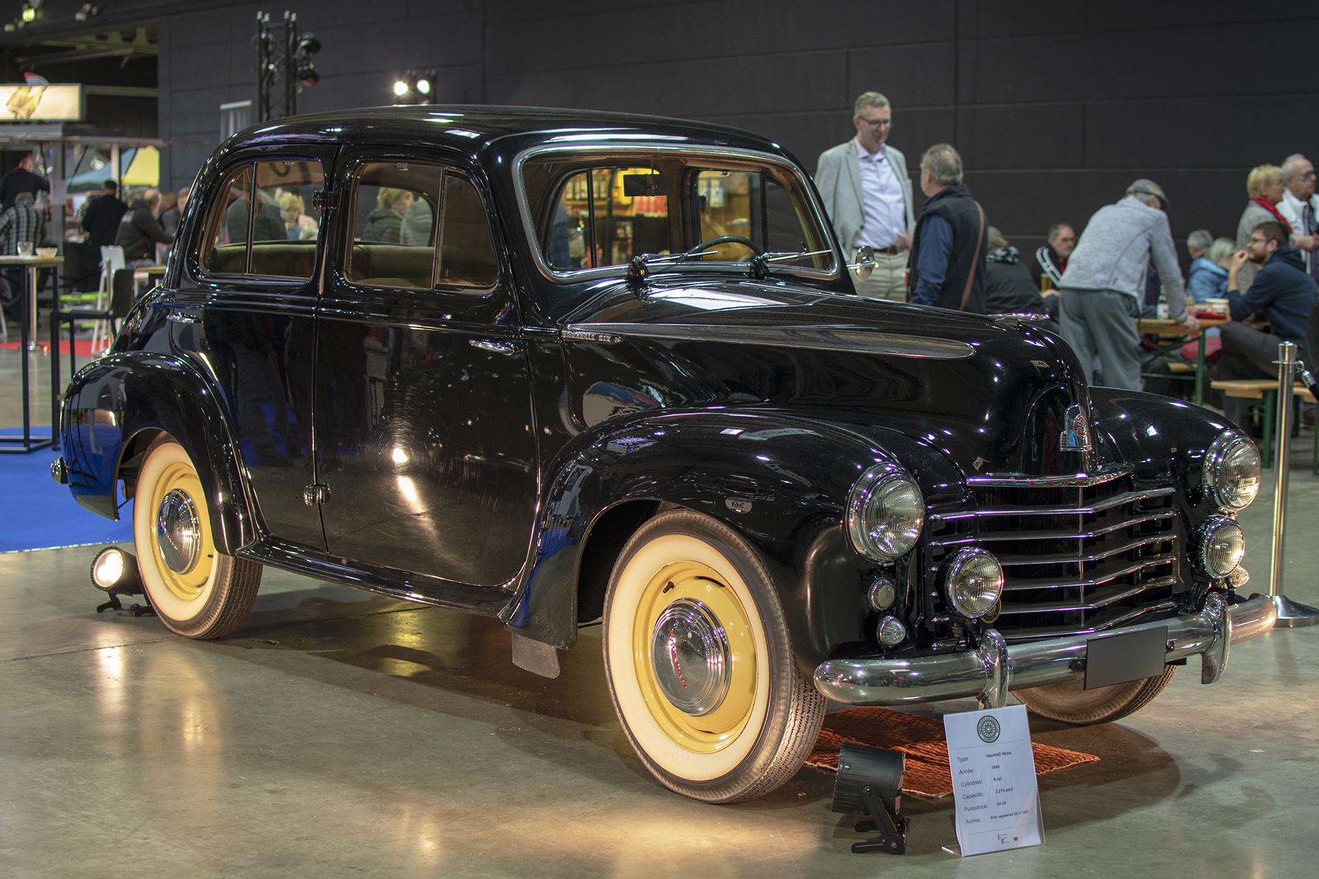 Vauxhall Velox LIP & LBP 1949 - Auto Jumble 2024, Luxembourg, all thing classic