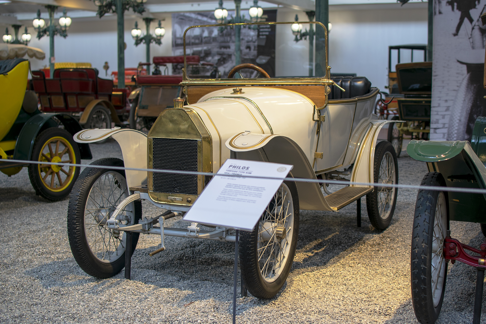 Violet-Bogey type A torpedo 1913 - Cité de l'automobile, Collection Schlumpf, Mulhouse, 2020