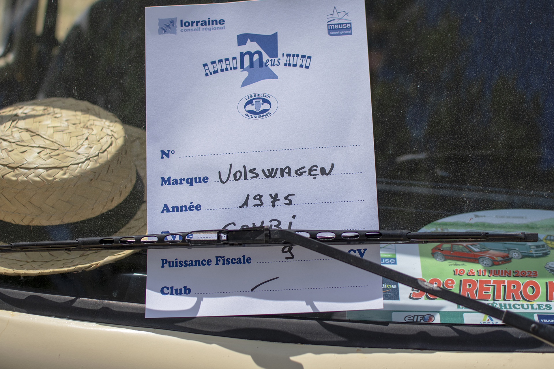 Volkswagen Combi T2 Westfallia 1975. infos -Rétro Meus'Auto ,2023, Heudico urt, Lac de la Madine