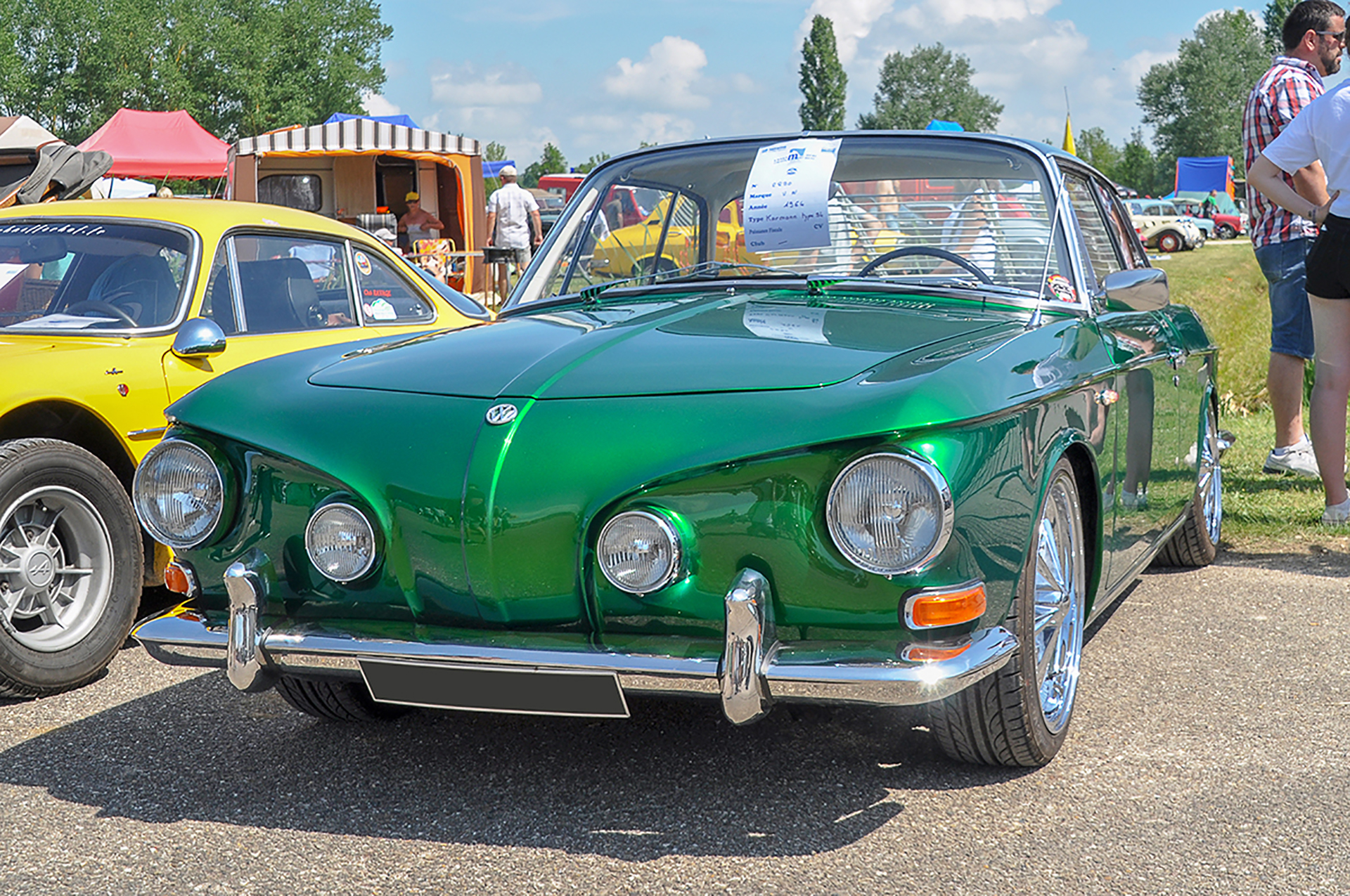 Volkswagen Karmann Ghia type 34 1964  - Rétro Meus'Auto 2018, Lac de la Madine