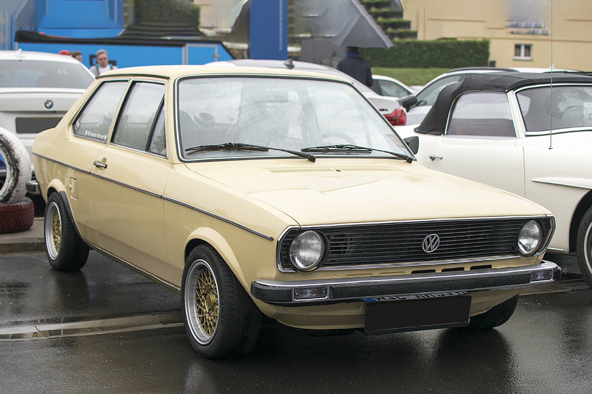 Volkswagen Polo I Derby - Modern Cars meet Classic Cars, Roost, 2019