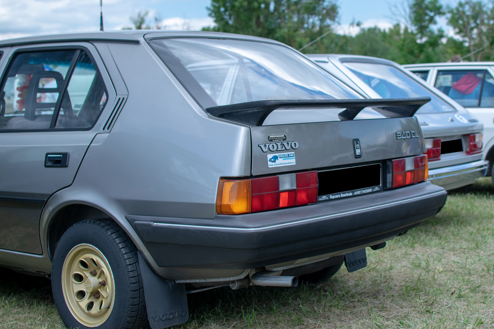  Volvo 340/360 III 340 arrière - Rétro Meus'Auto ,2022, Heudicourt, Lac de la Madine