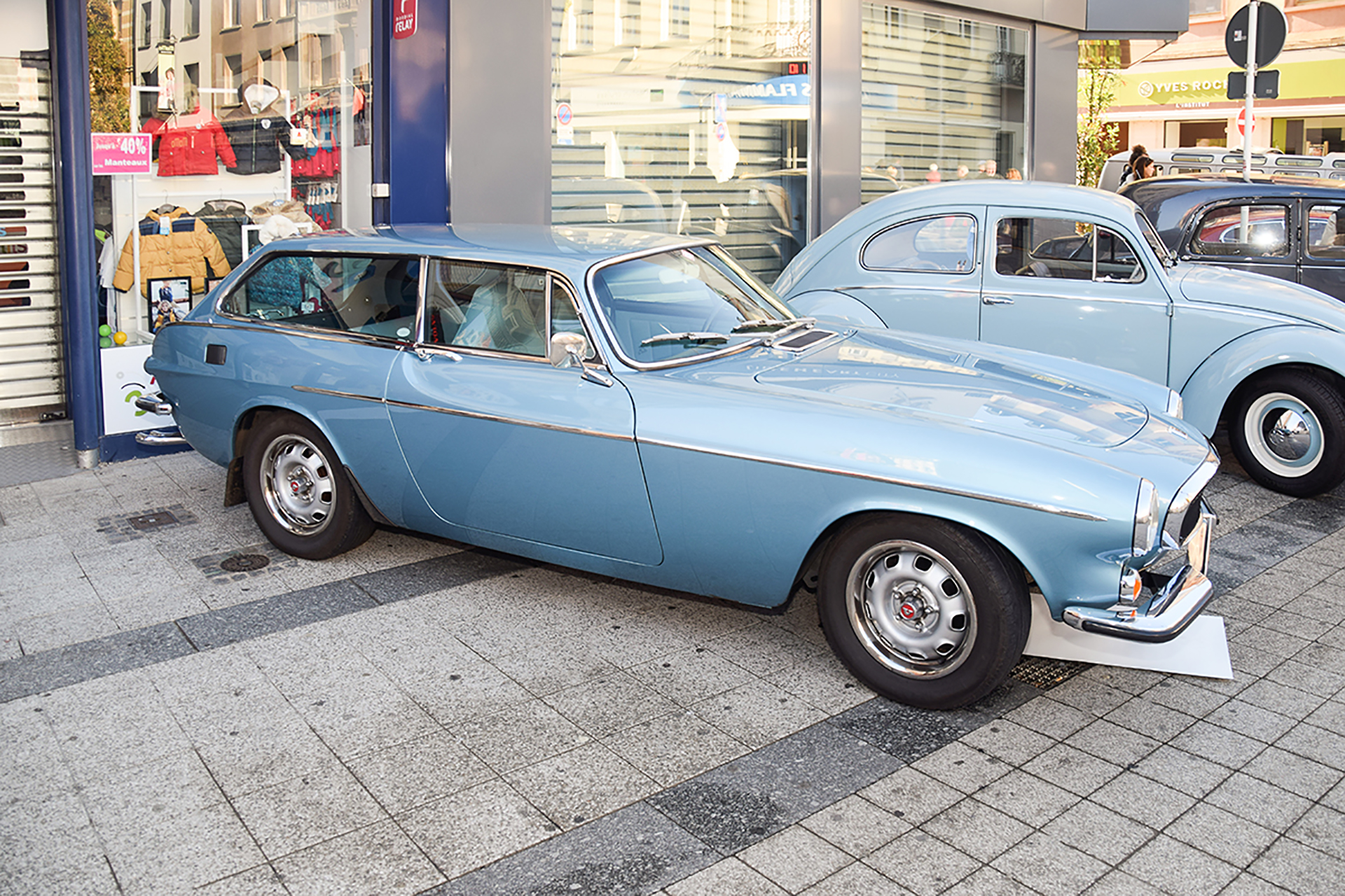  Volvo P1800 ES côté - LOF Oldtimer Breakfast Esch-sur-Alzette 2018